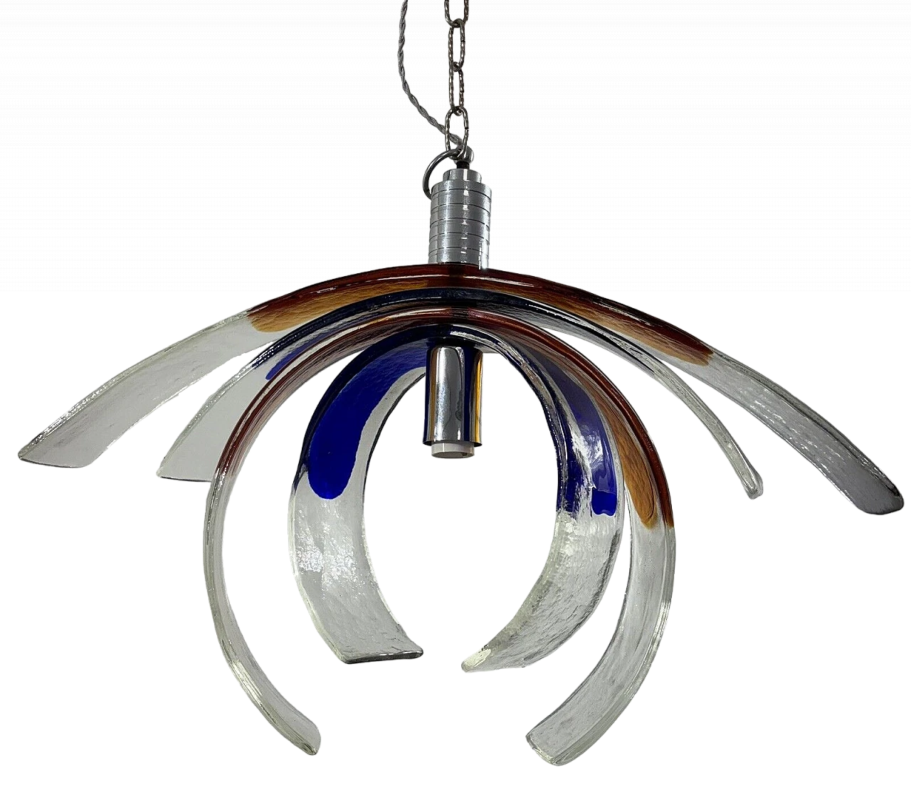 Carciofo chandelier by Carlo Nason for Mazzega, 1970s 26