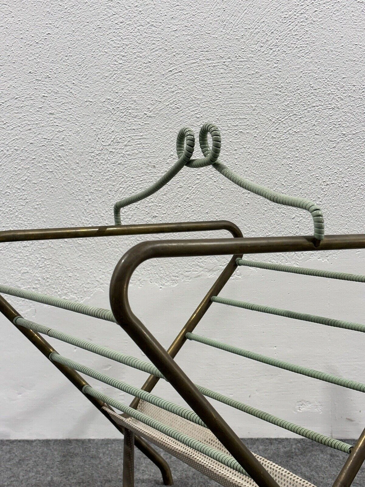 Metal and plastic magazine rack by Mathieu Matégot, 1950s 3