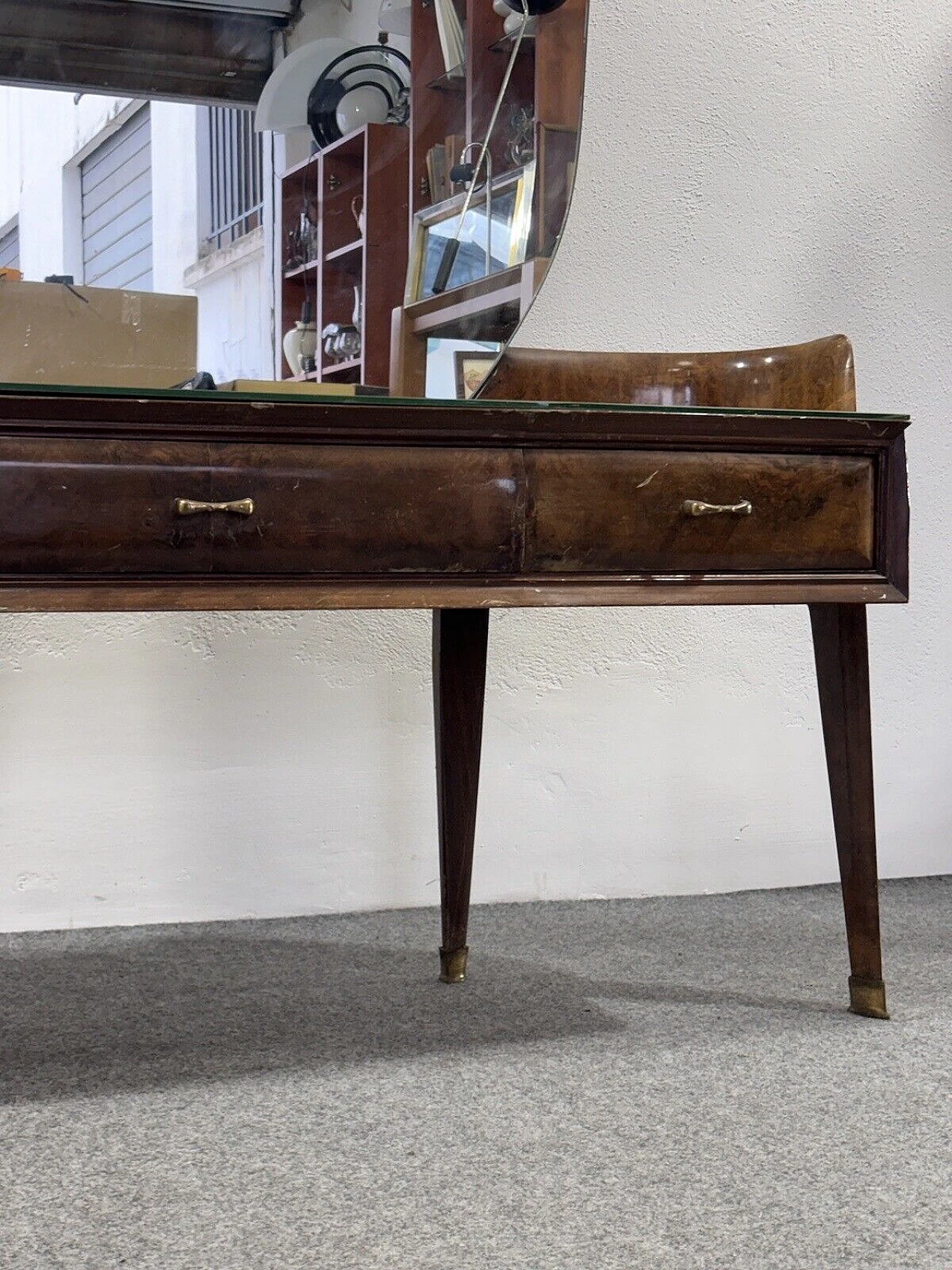 Console with mirror by Palazzi dell'Arte Cantù, 1950s 3