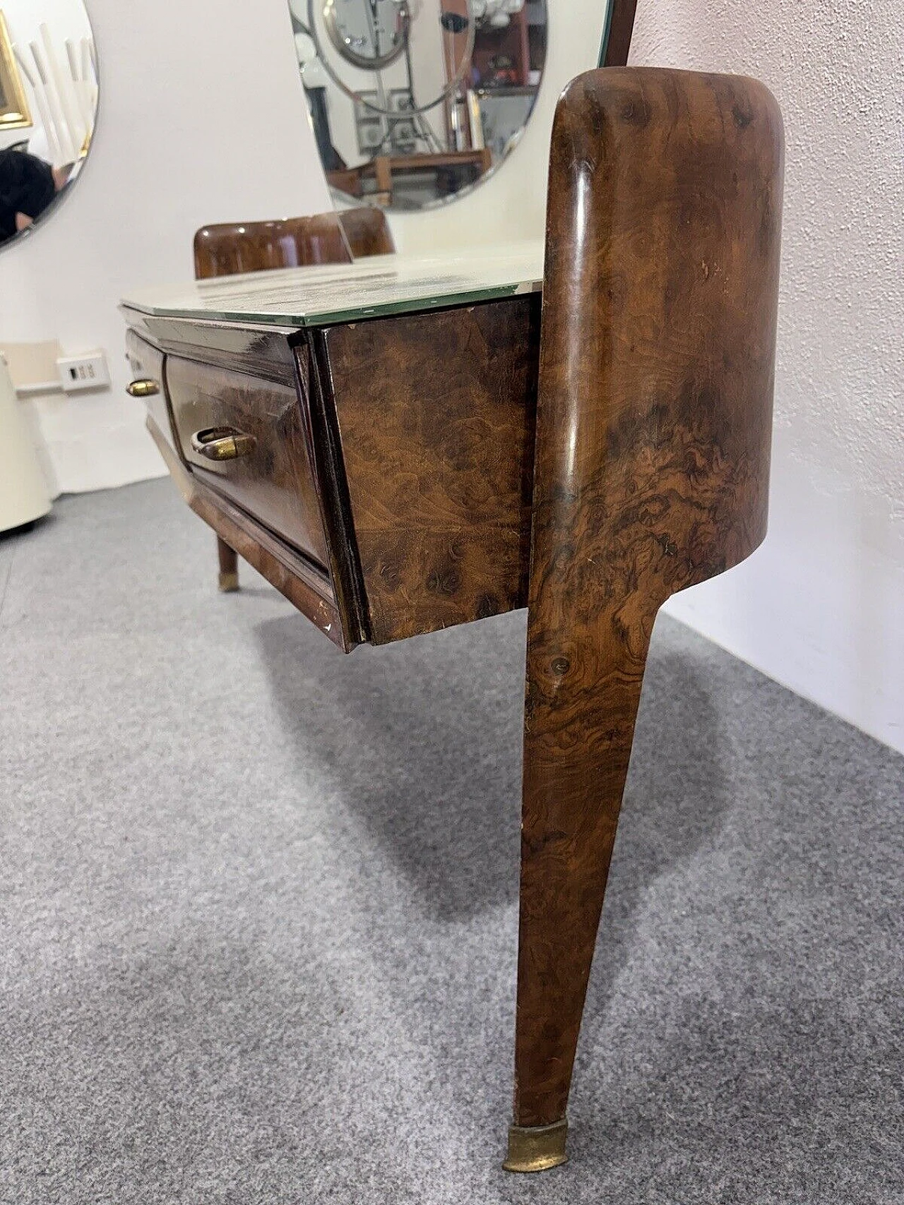 Console with mirror by Palazzi dell'Arte Cantù, 1950s 7