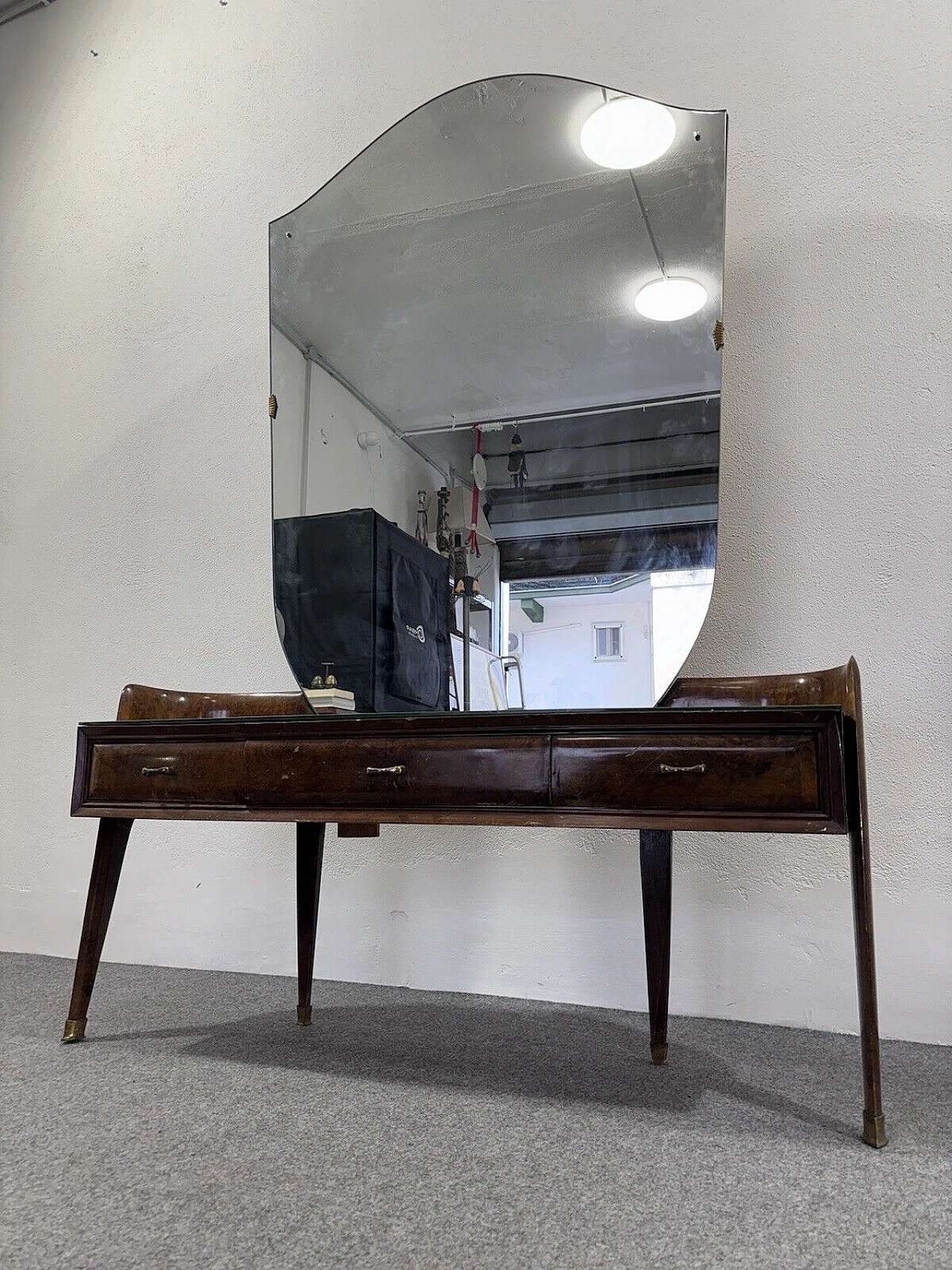 Console with mirror by Palazzi dell'Arte Cantù, 1950s 8