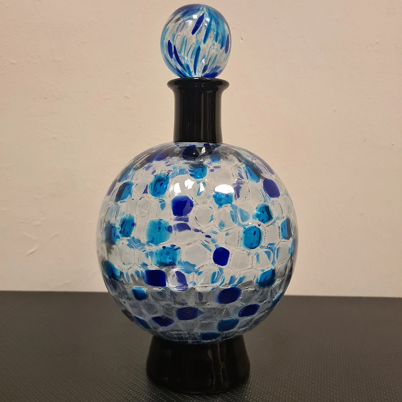 Chambord bottle in glass by Alessandro Mendini for Venini, 1992 2