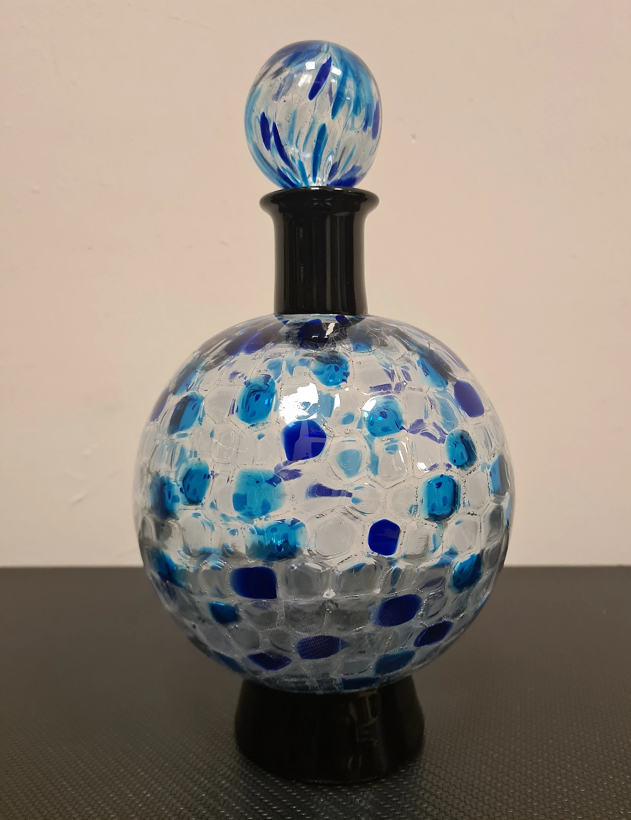 Chambord bottle in glass by Alessandro Mendini for Venini, 1992 3