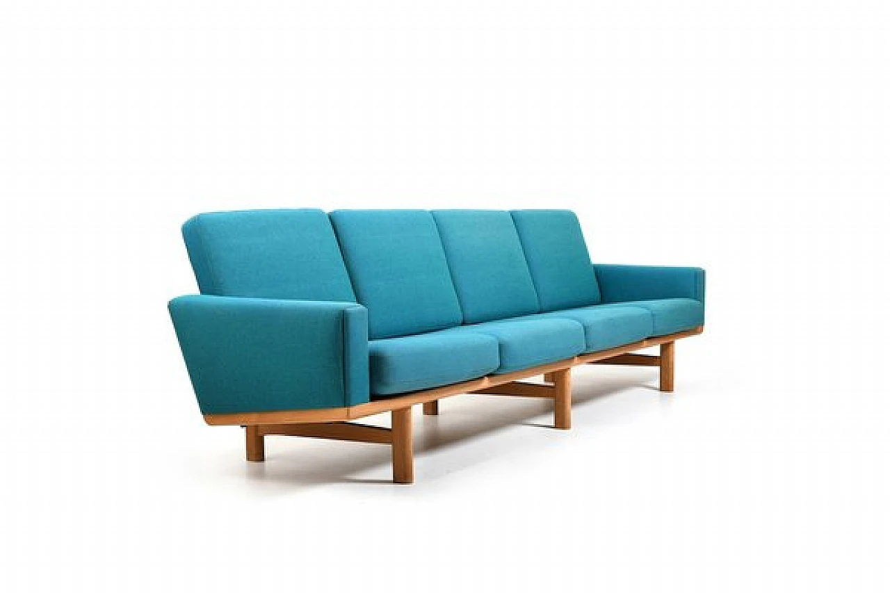 GE-236/4 sofa by Hans J. Wegner for Getama, 1960s 1