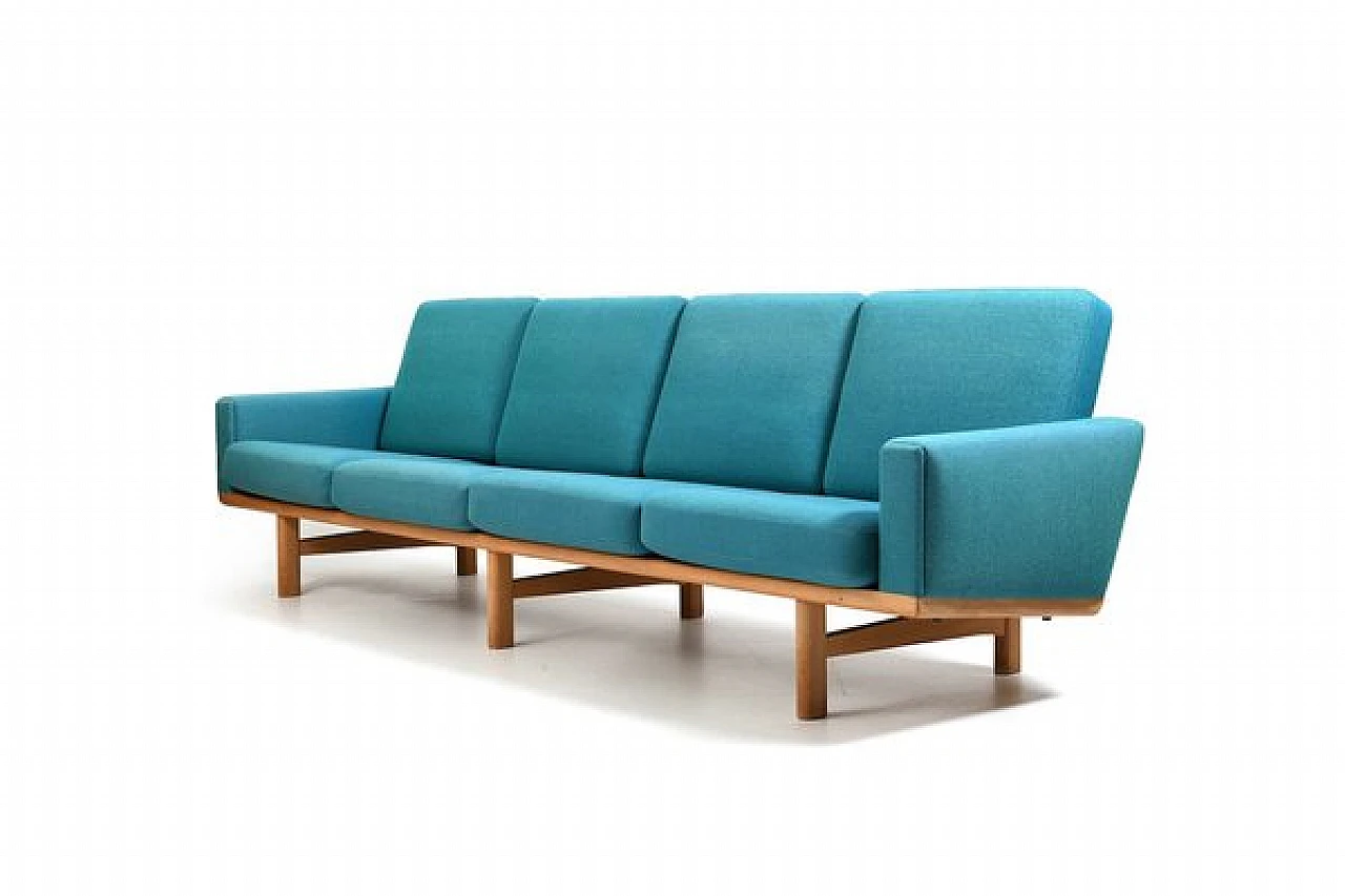 GE-236/4 sofa by Hans J. Wegner for Getama, 1960s 2