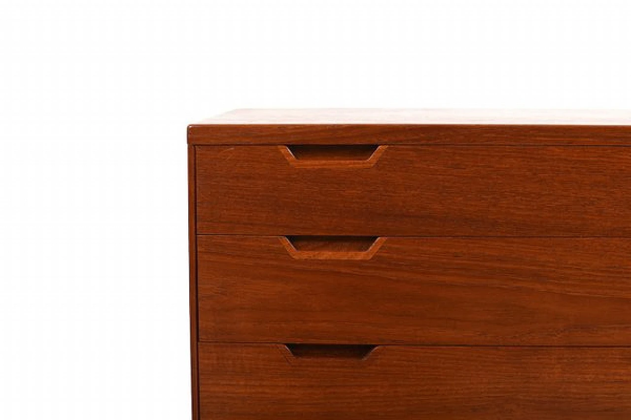 Teak chest of drawers by Svend Langkilde for Illums Bolighus, 1960s 5