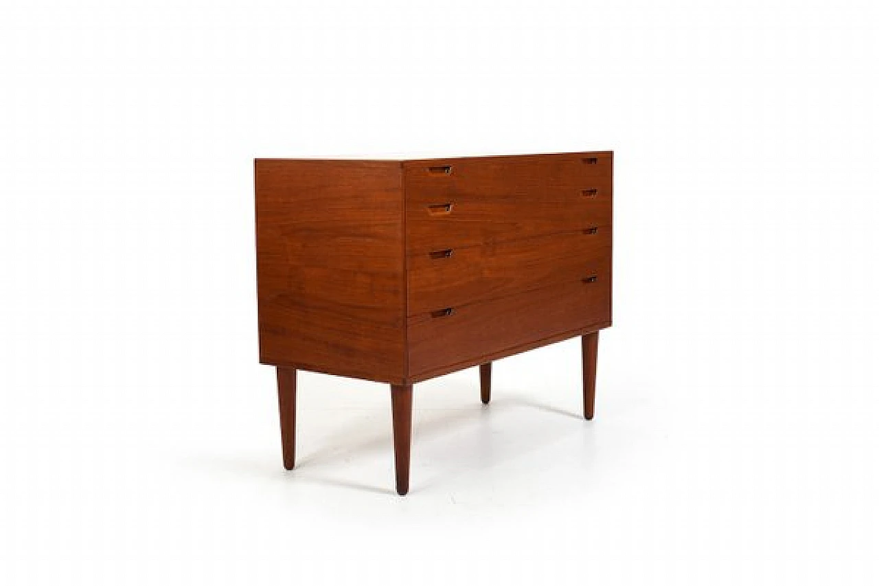 Teak chest of drawers by Svend Langkilde for Illums Bolighus, 1960s 6