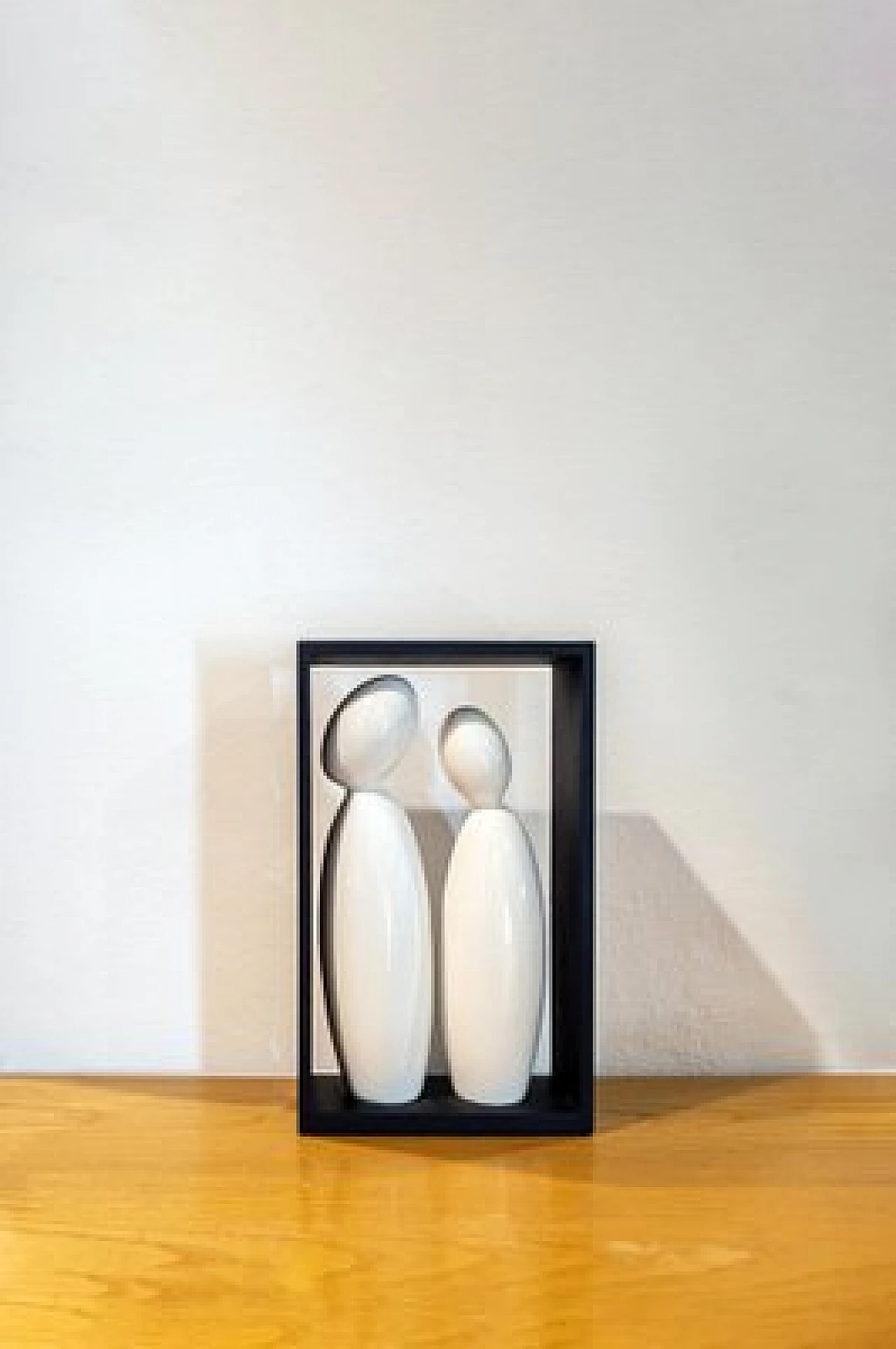 3 Ceramic and wood sculptures by PA Crespi, 1960s 3