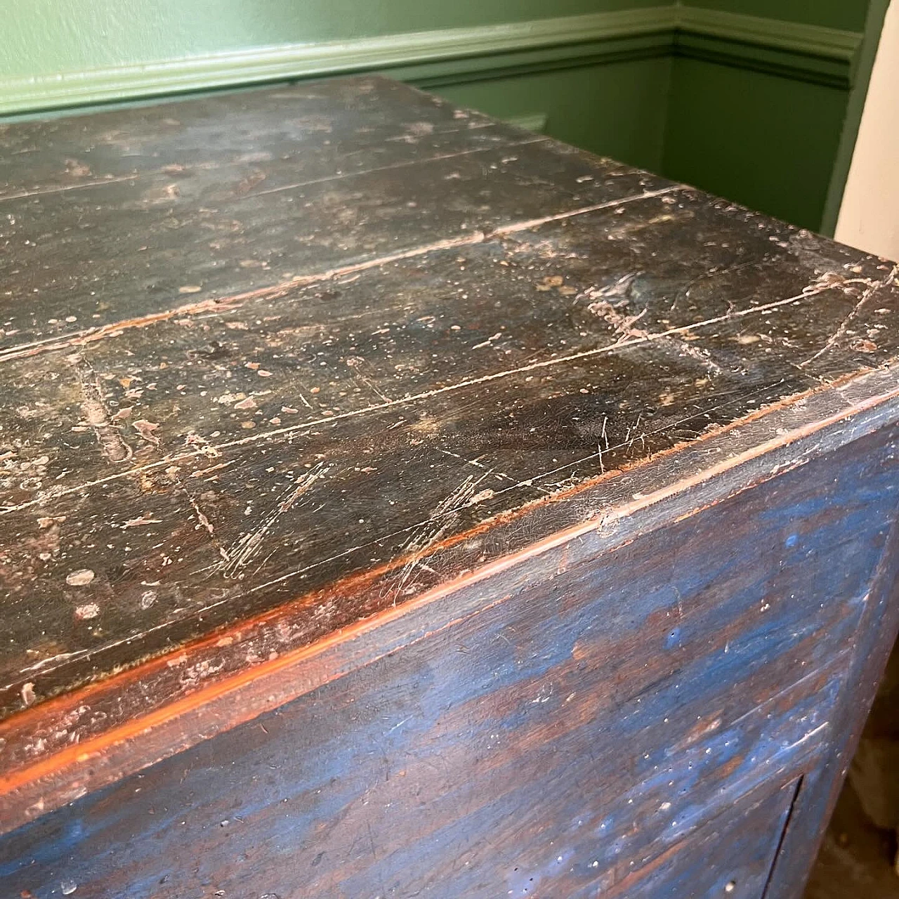 Umbrian wood commode, early 19th century 3