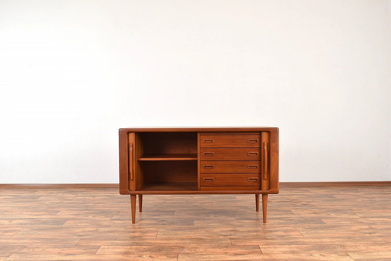 Teak sideboard, chest of drawers and cabinet by Dyrlund, 1960s 3