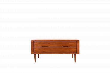 Teak chest of drawers by Dyrlund, 1960s