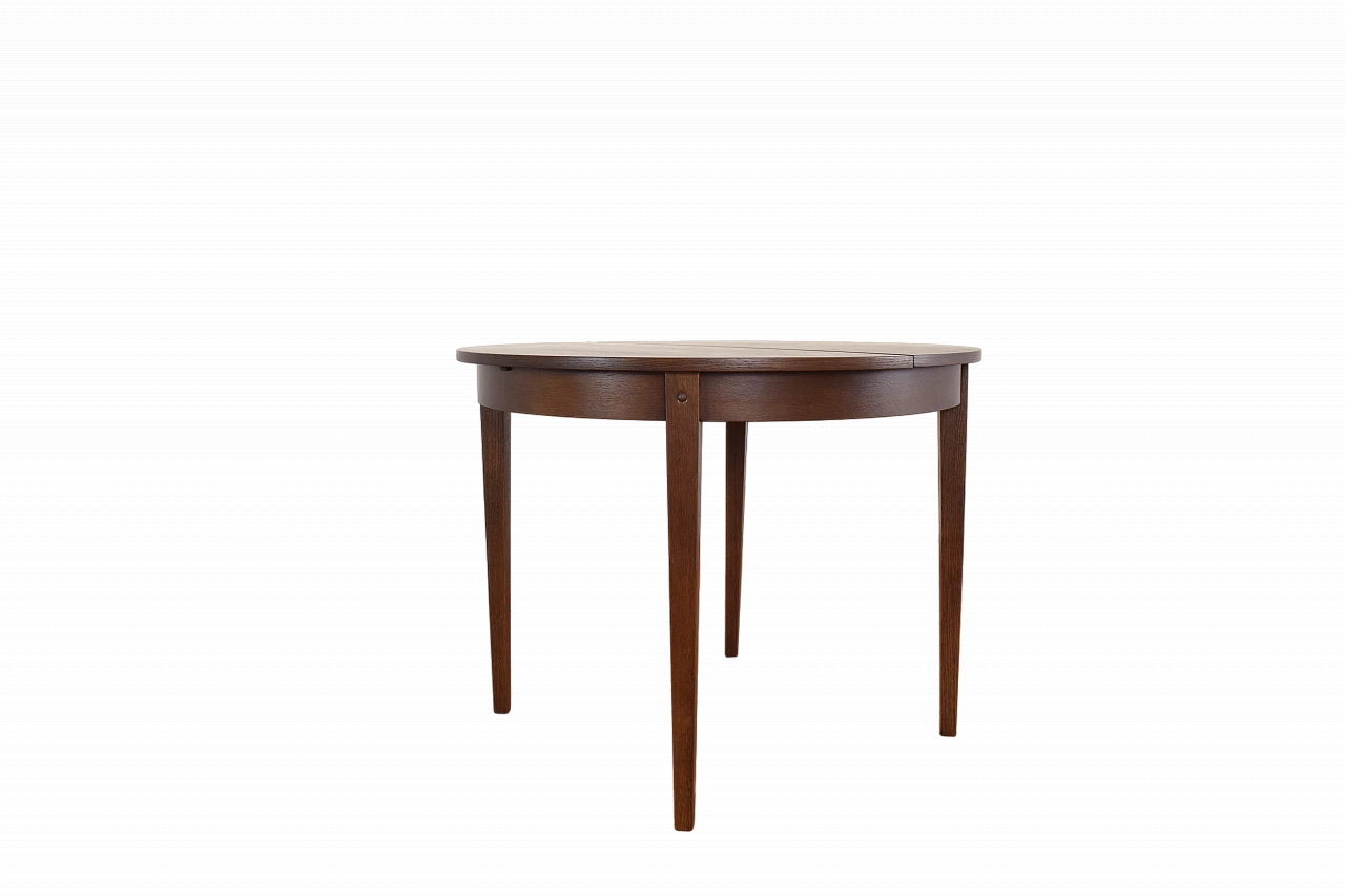 Oak extendable table by Jarocińskie Fabryki Mebli, 1960s 14