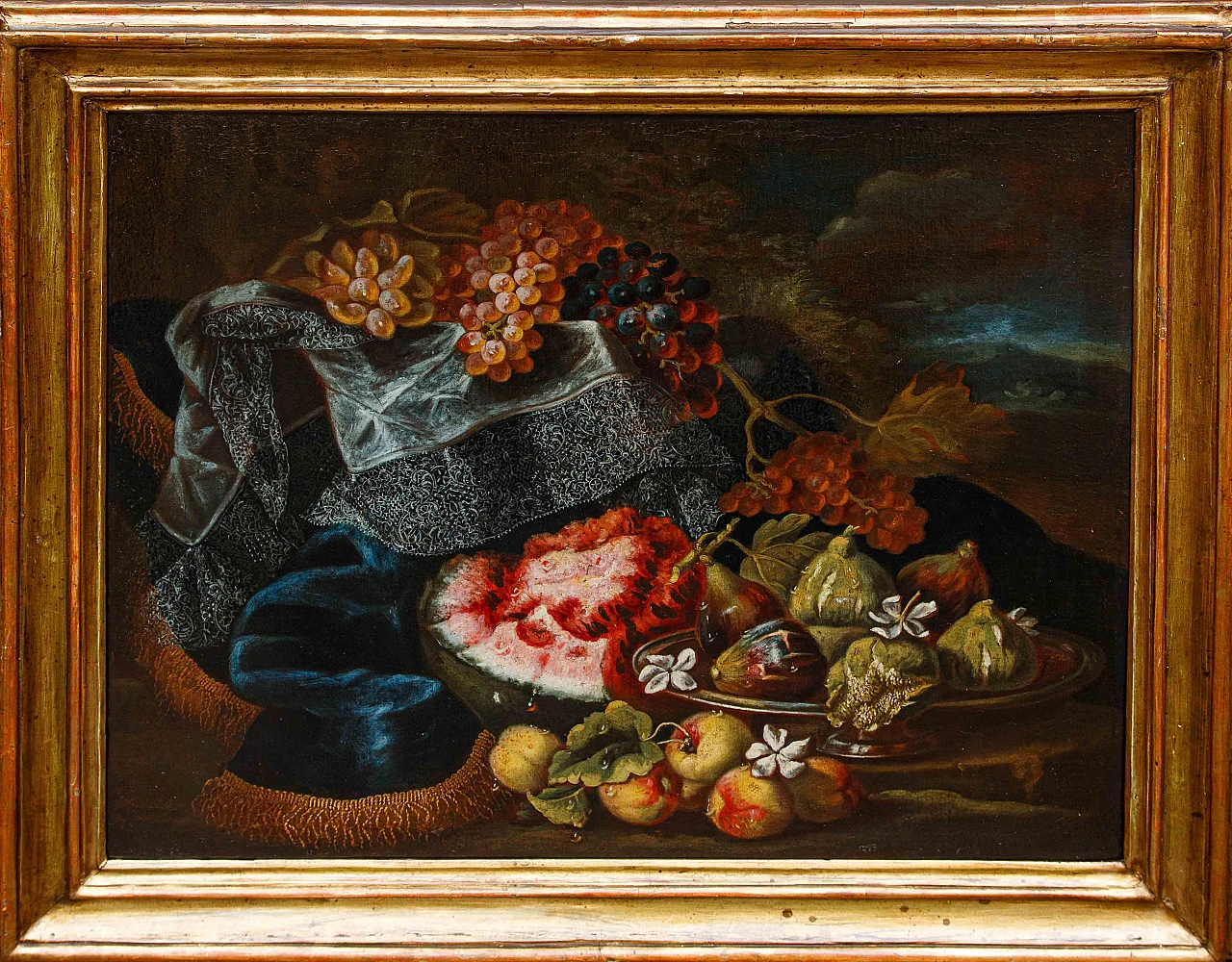 Maximilian Pfeiler, Pair of still life, oil on canvas, 17th century 3