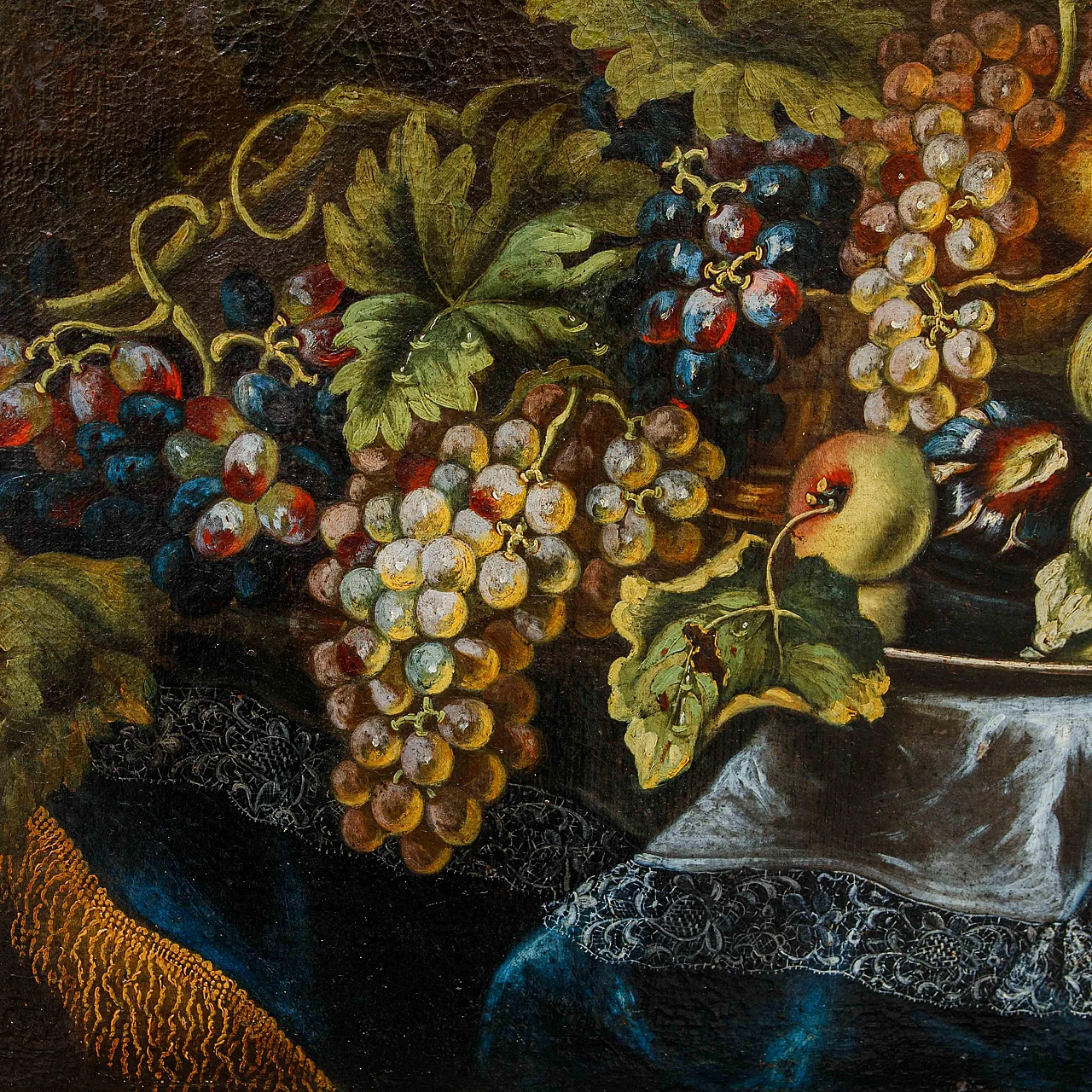 Maximilian Pfeiler, Pair of still life, oil on canvas, 17th century 13