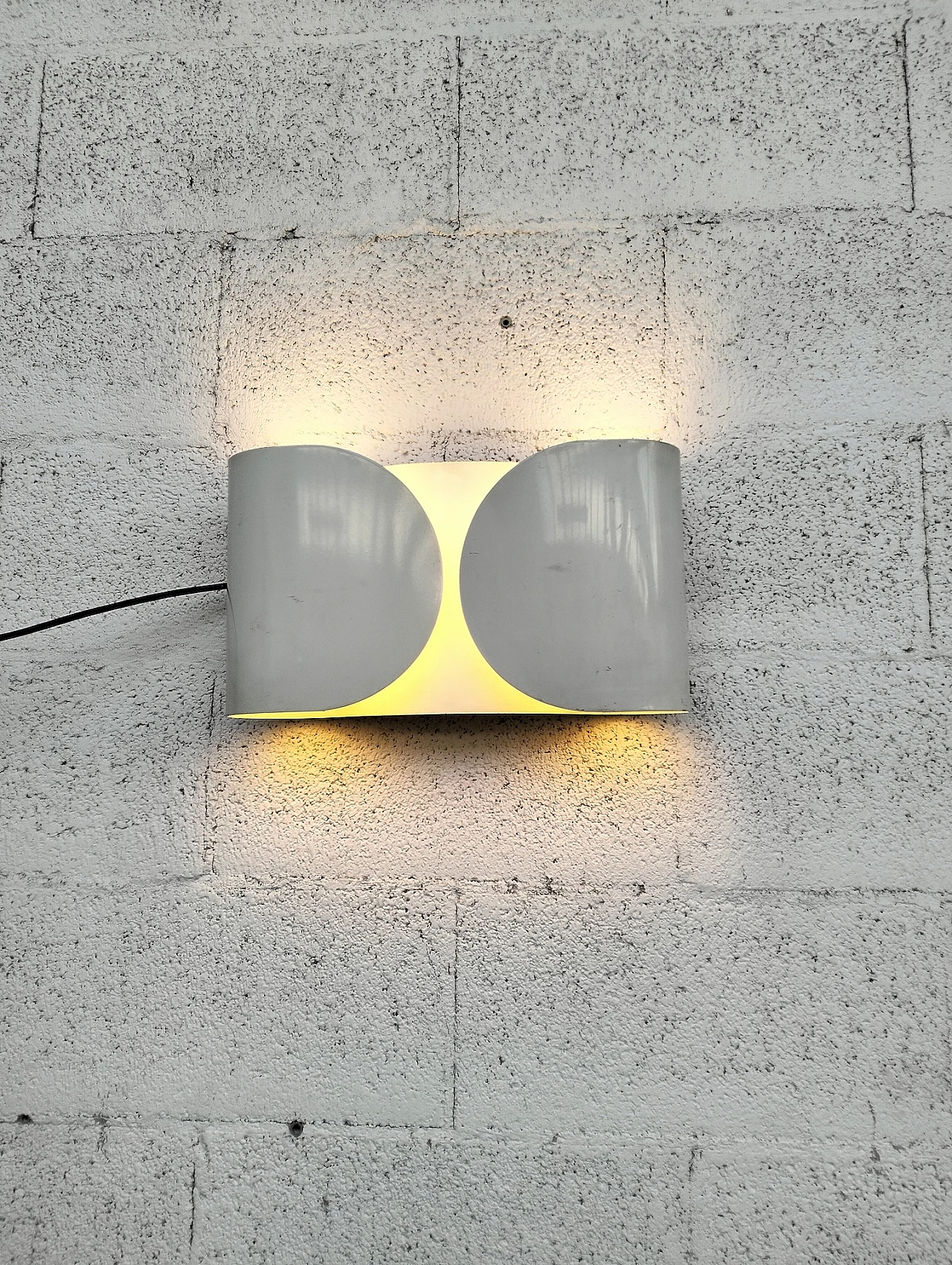 Foglio wall light in metal by Afra & Tobia Scarpa for Flos, 1960s 3