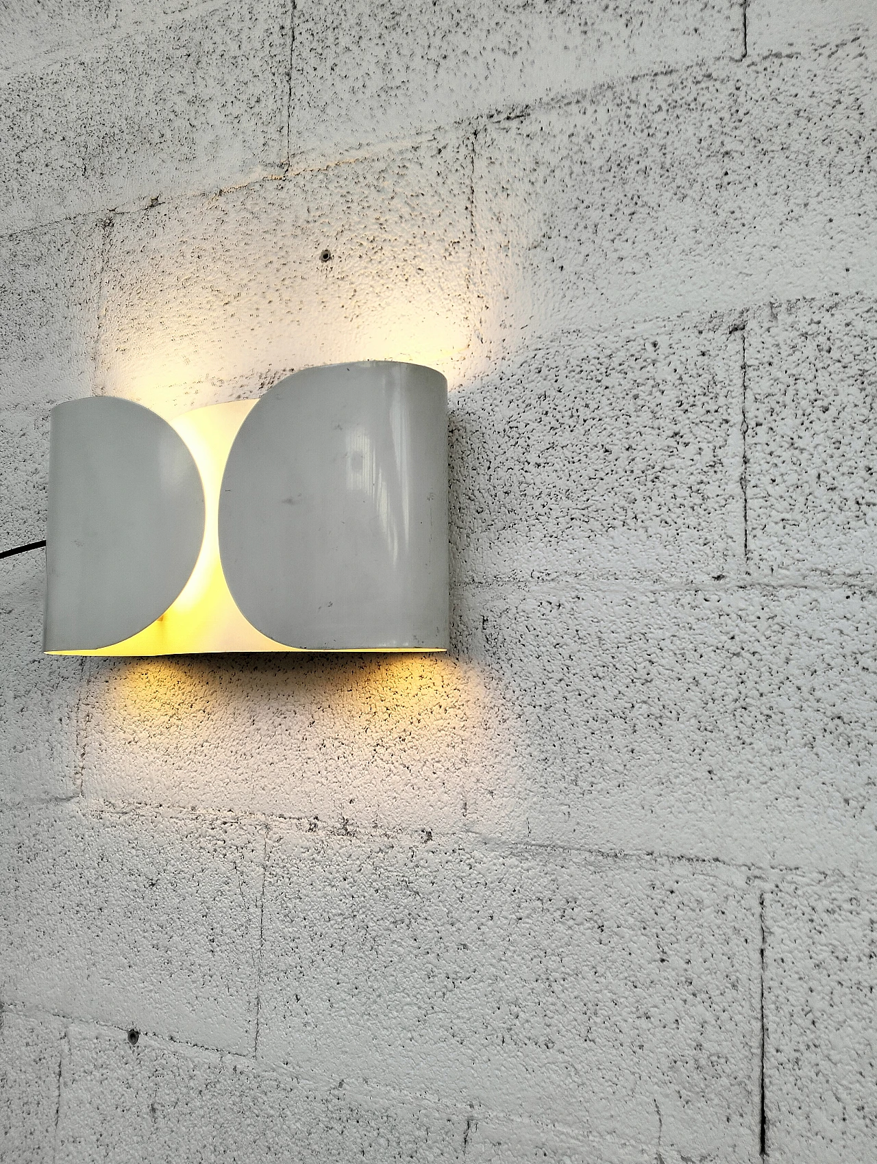 Foglio wall light in metal by Afra & Tobia Scarpa for Flos, 1960s 4