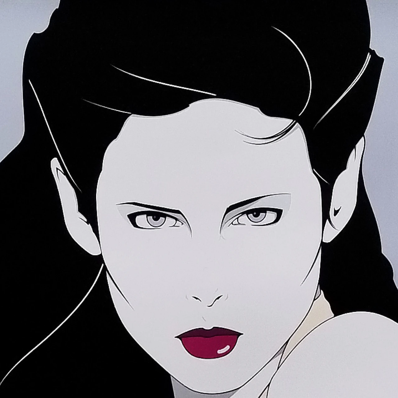 Patrick Nagel, The Book, litografia, anni '80 2