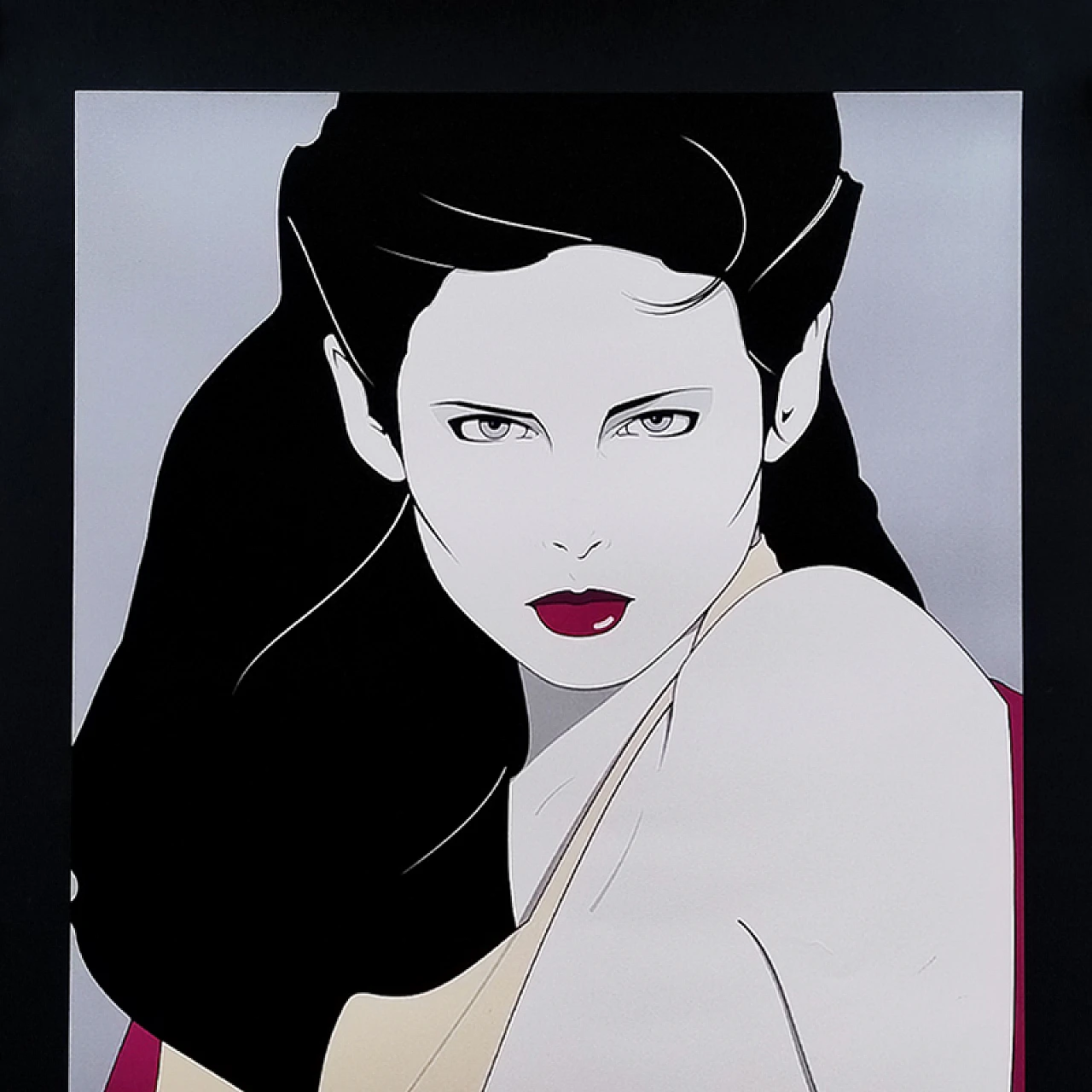 Patrick Nagel, The Book, litografia, anni '80 3