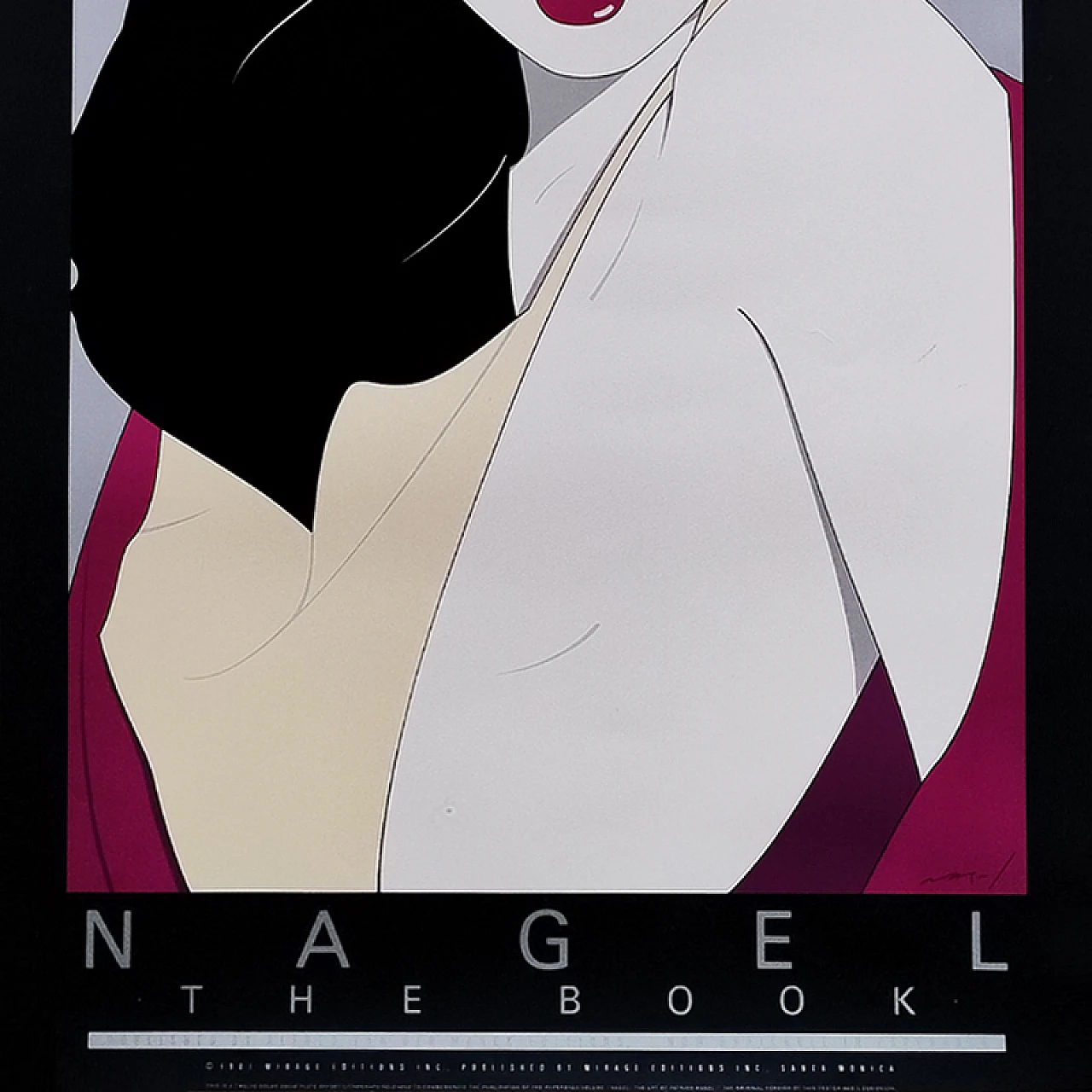 Patrick Nagel, The Book, litografia, anni '80 4