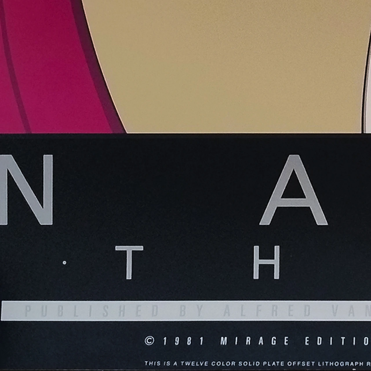 Patrick Nagel, The Book, litografia, anni '80 5