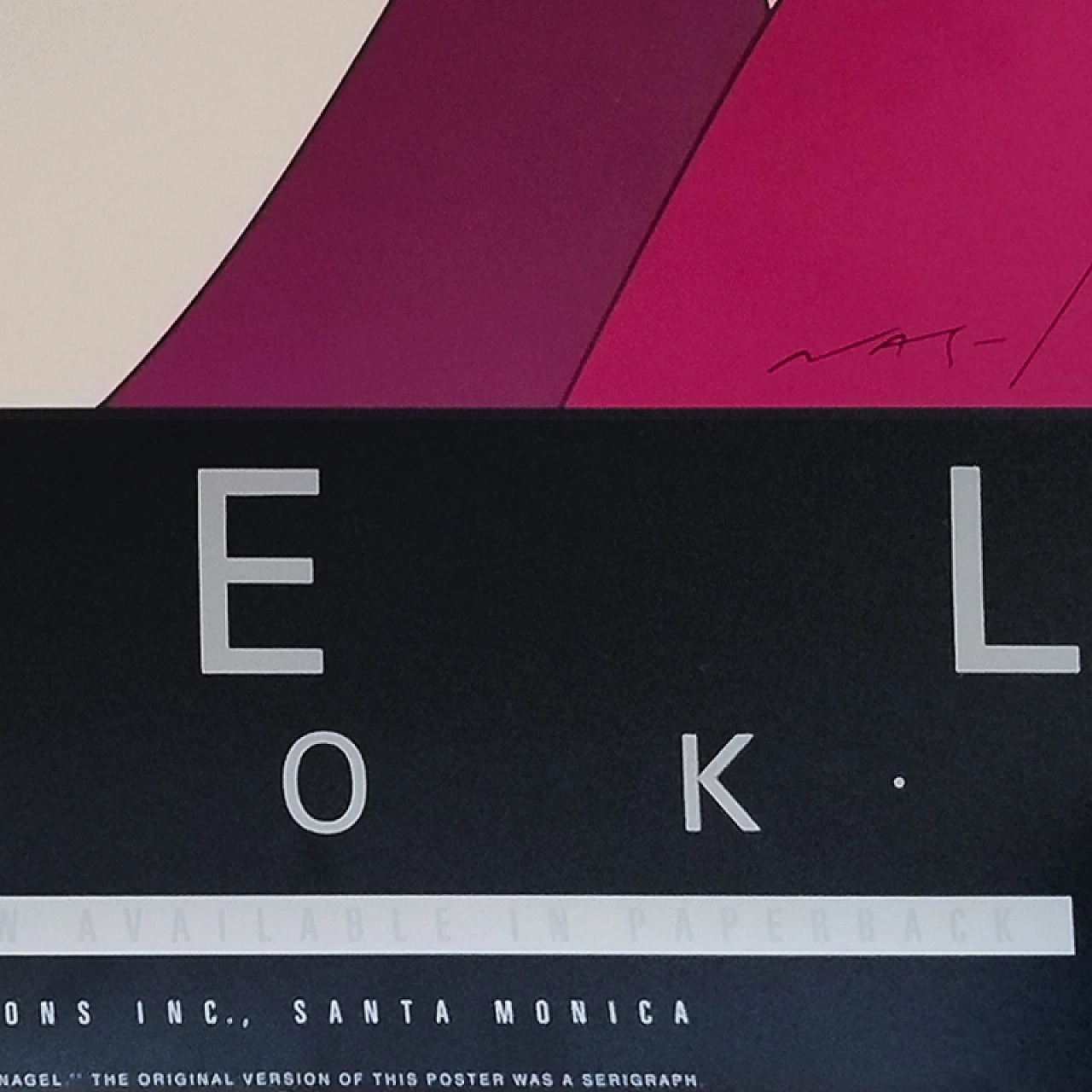 Patrick Nagel, The Book, litografia, anni '80 7