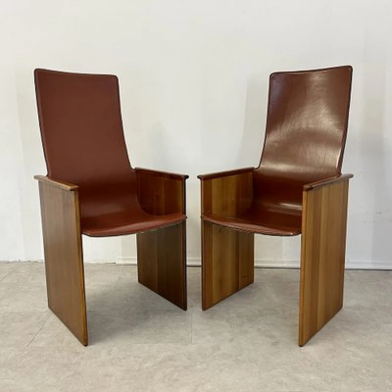 8 Torcello chairs attributed to Tobia Scarpa for Stildomus, 1960s 3