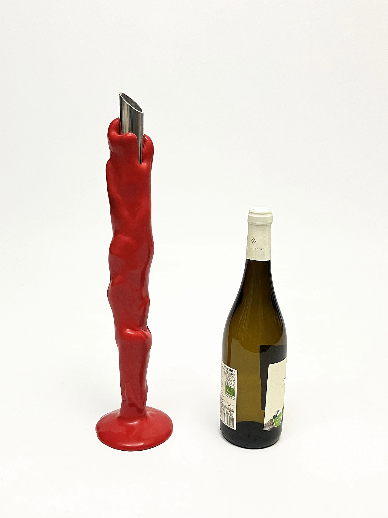 Polyurethane & steel candle holder by G. Pesce for Meritalia, 2010 8