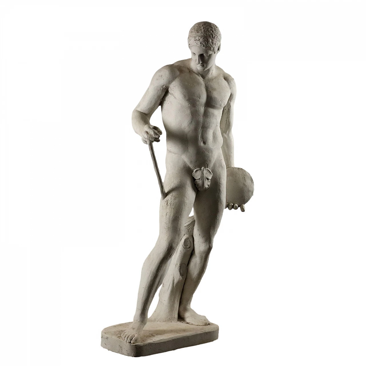 Discoforo, statua in gesso 1