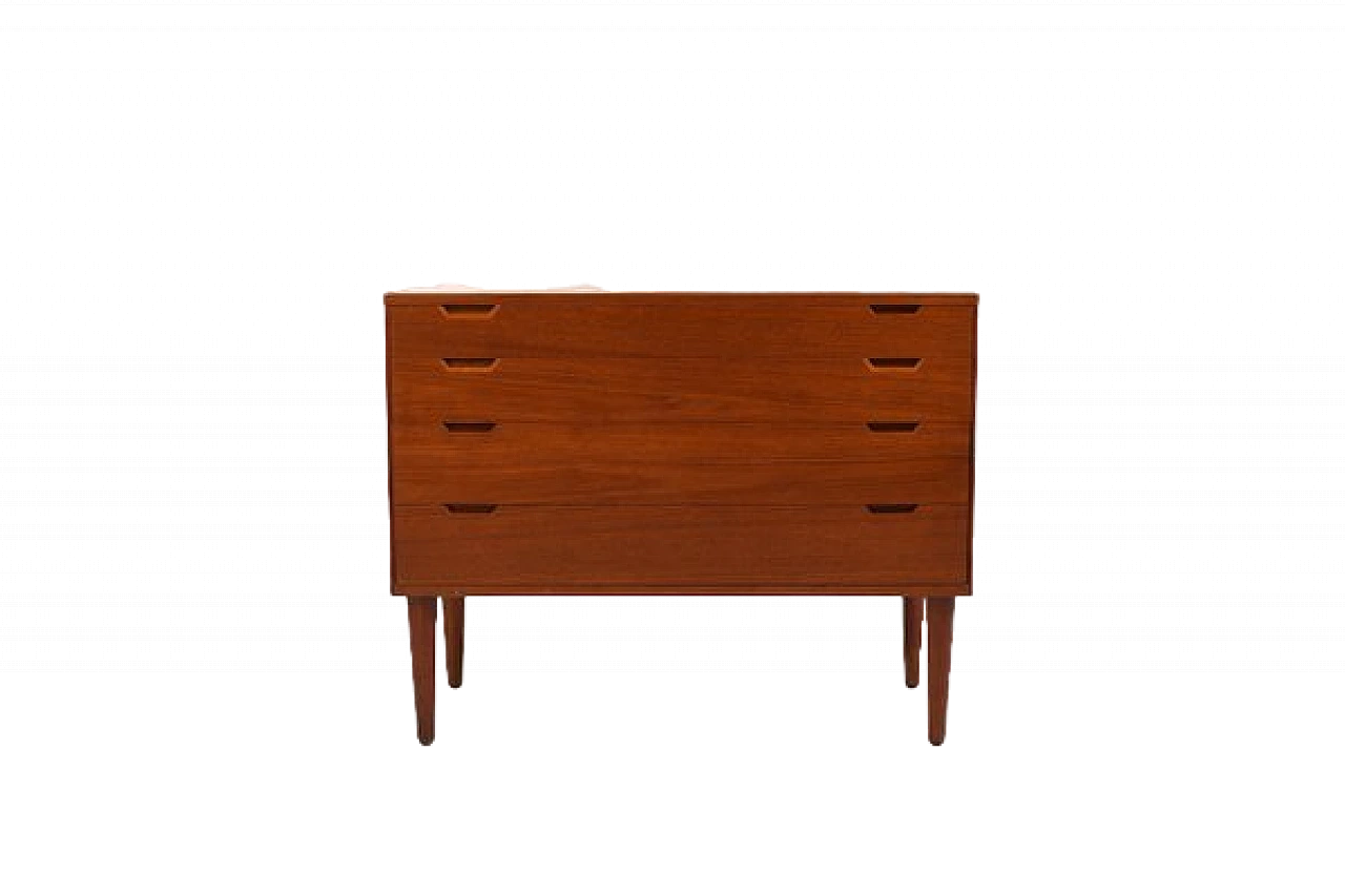 Teak chest of drawers by Svend Langkilde for Illums Bolighus, 1960s 12