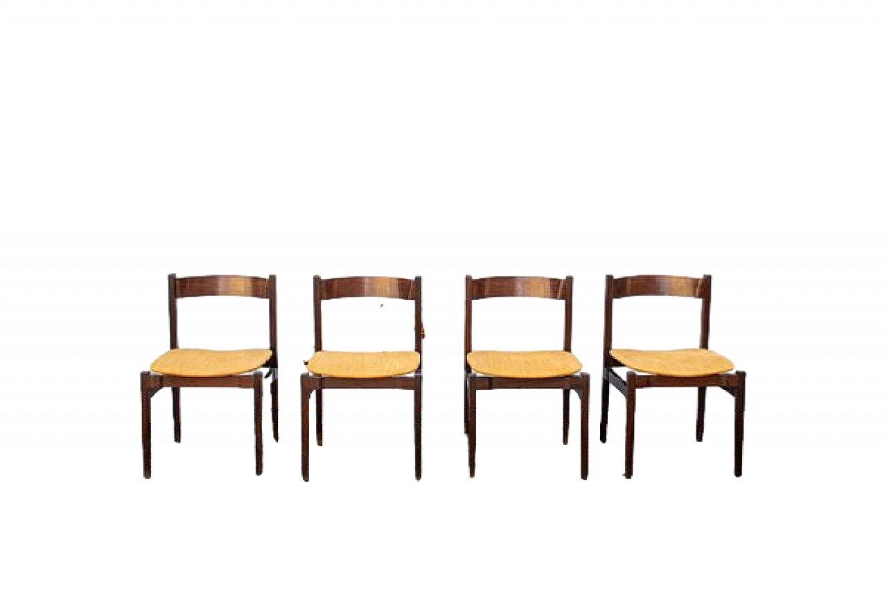 4 Chairs 104 by Gianfranco Frattini for Cassina, 1961 9