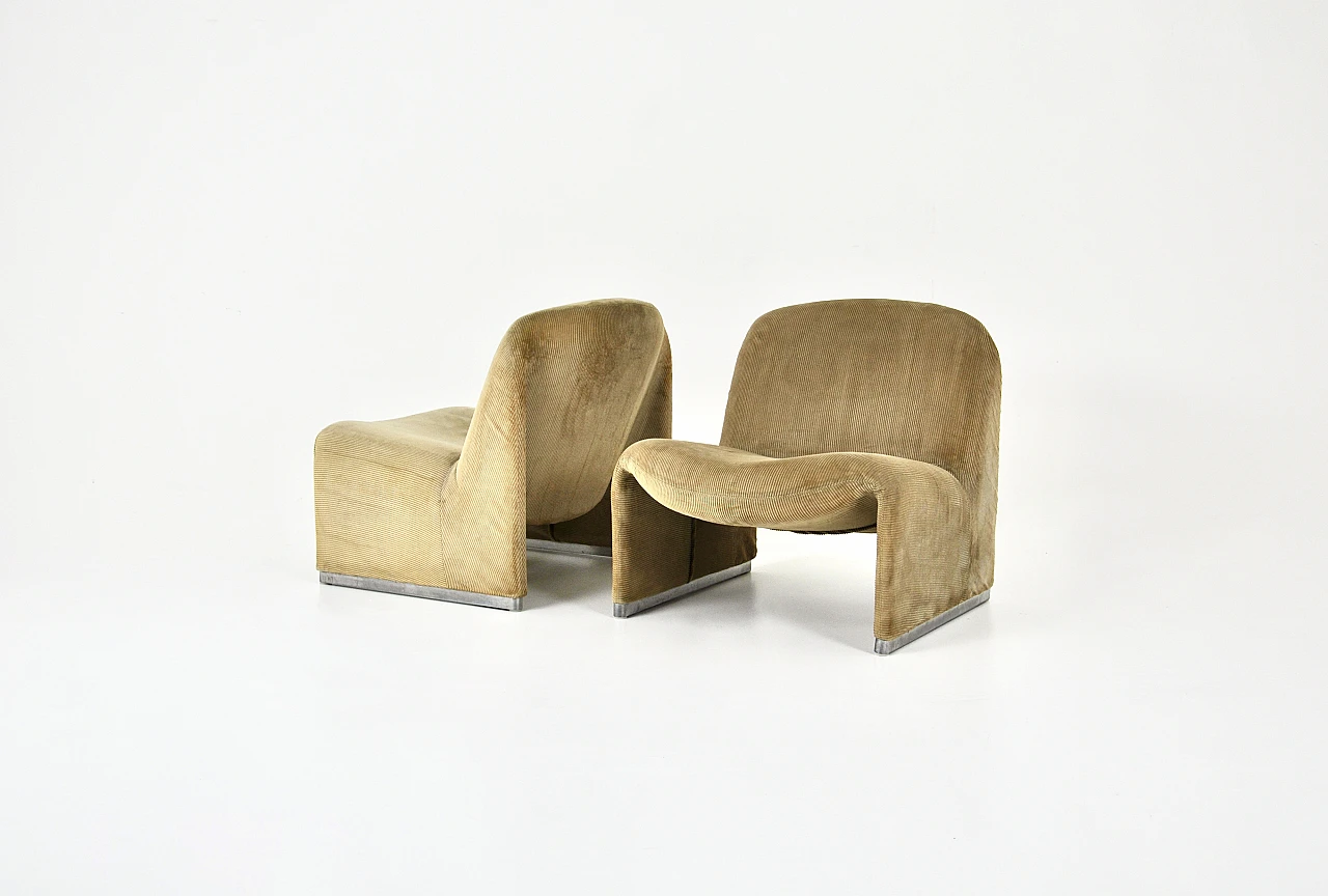 Pair of Alky armchairs by G. Piretti for Anonima Castelli, 1970s 1