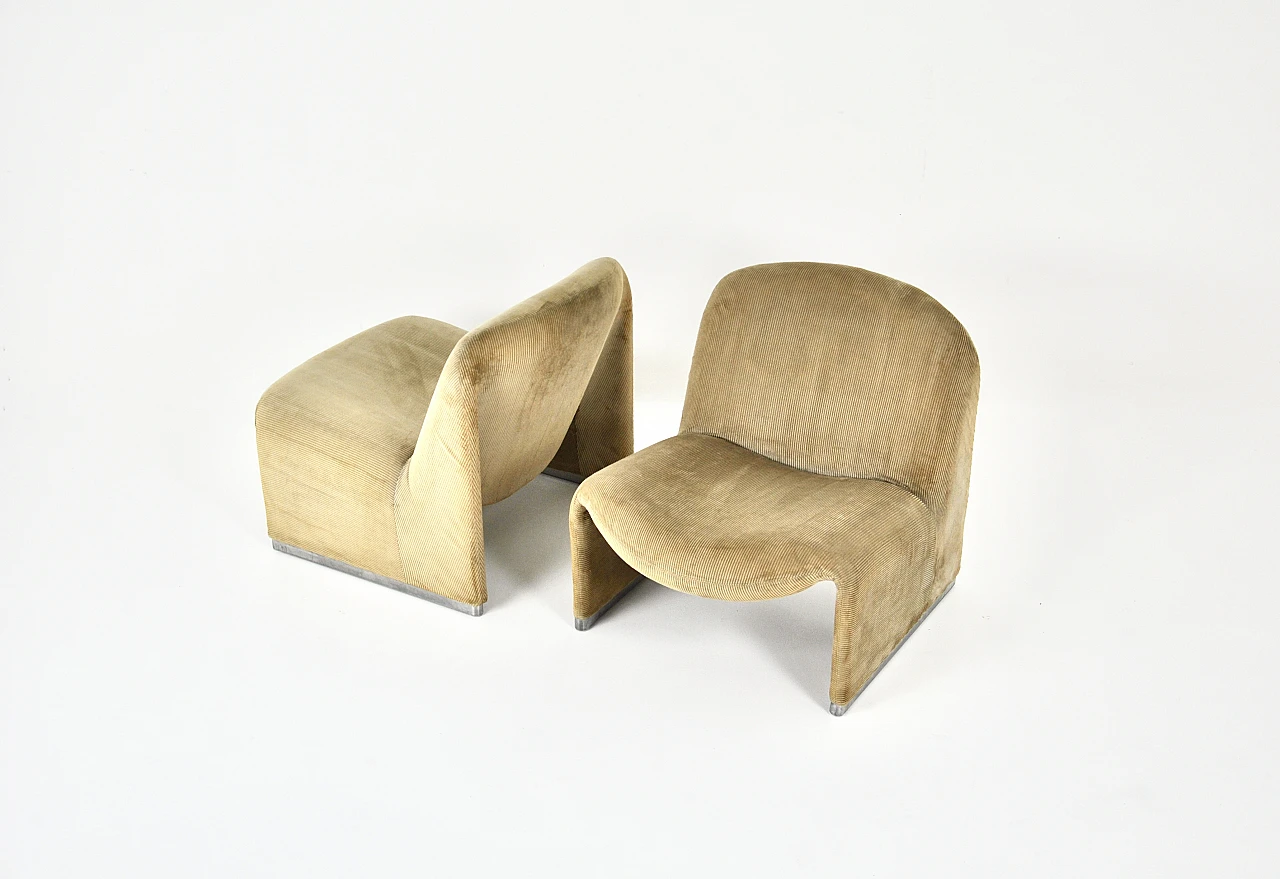 Pair of Alky armchairs by G. Piretti for Anonima Castelli, 1970s 2