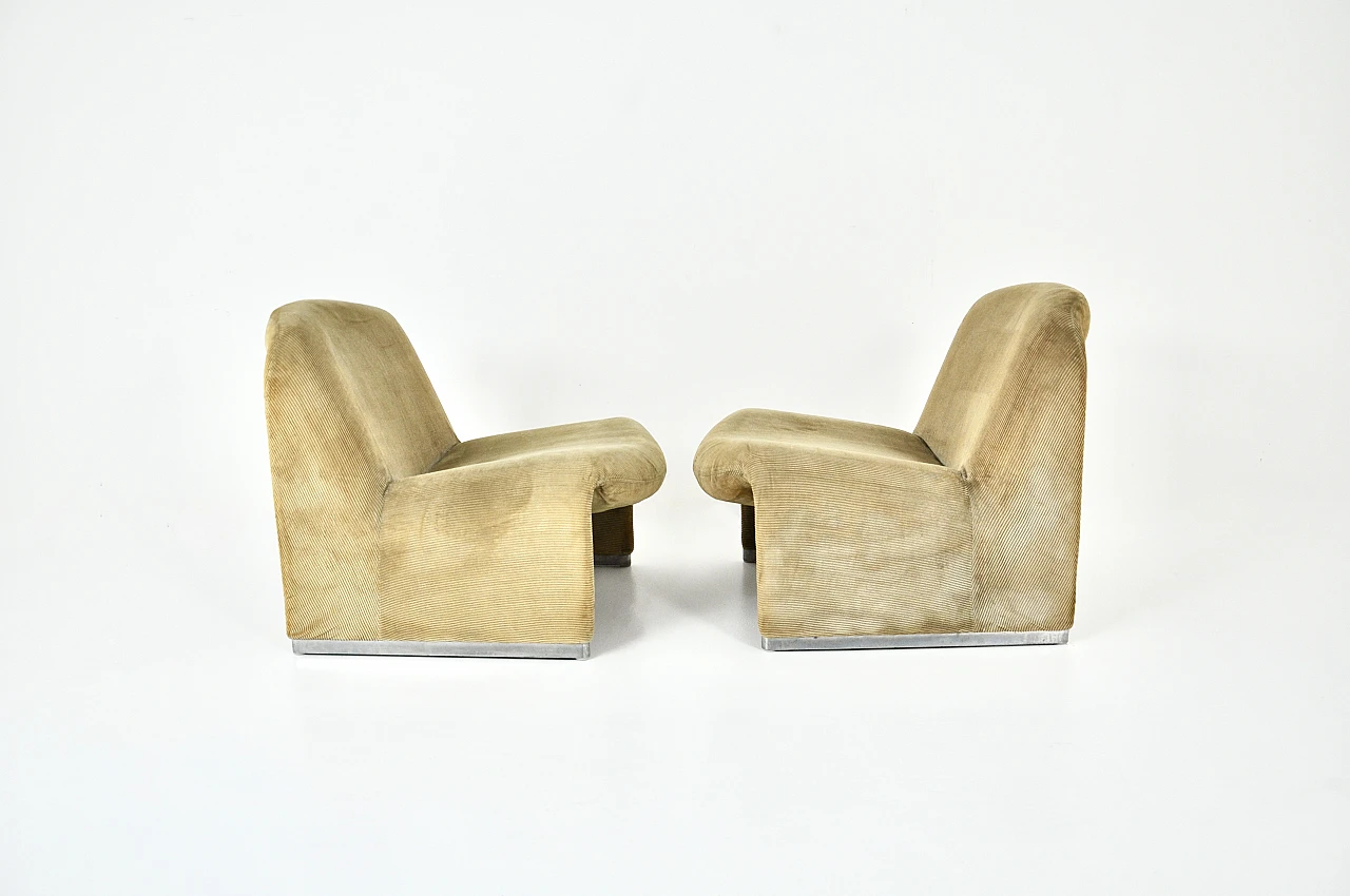 Pair of Alky armchairs by G. Piretti for Anonima Castelli, 1970s 4