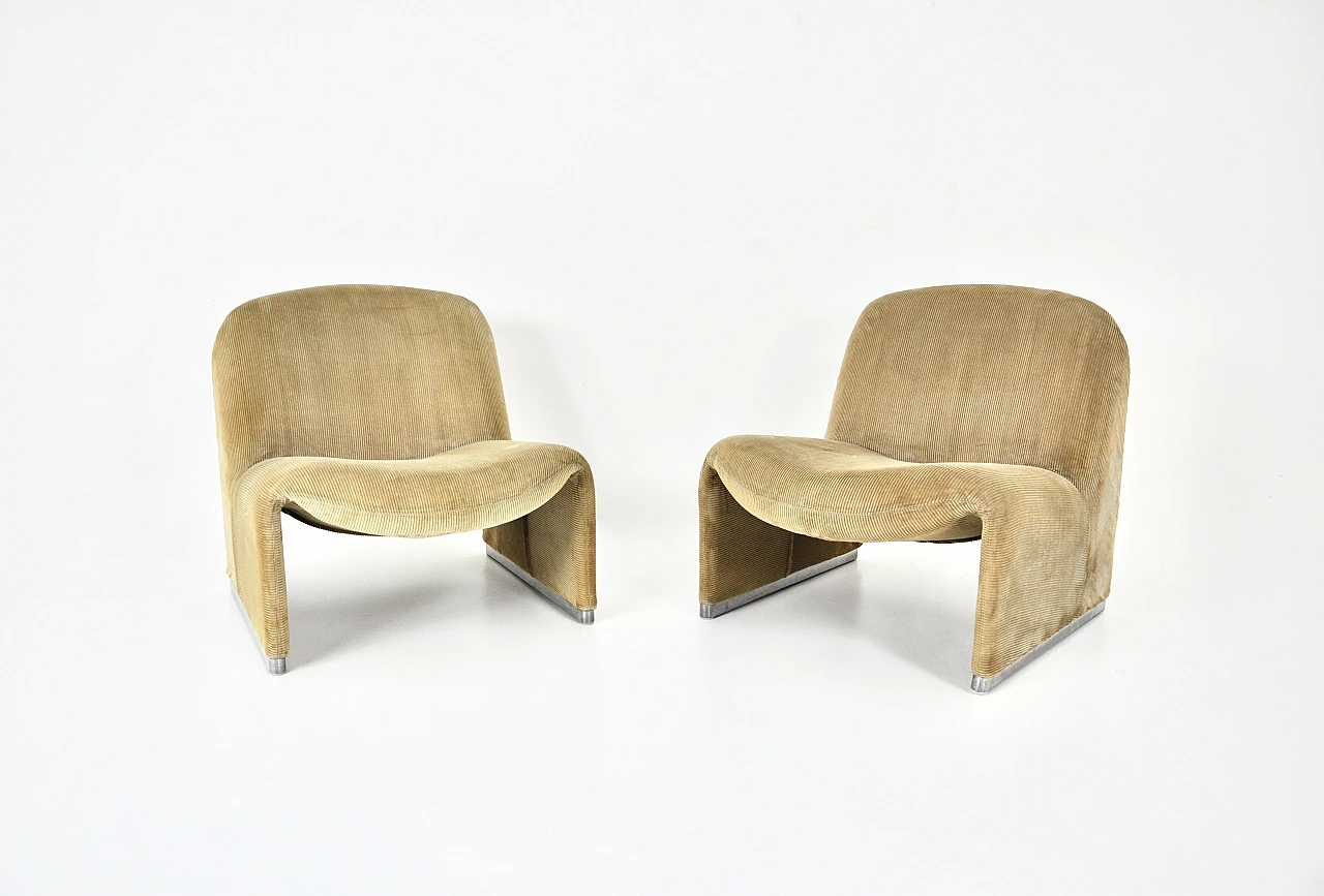 Pair of Alky armchairs by G. Piretti for Anonima Castelli, 1970s 7