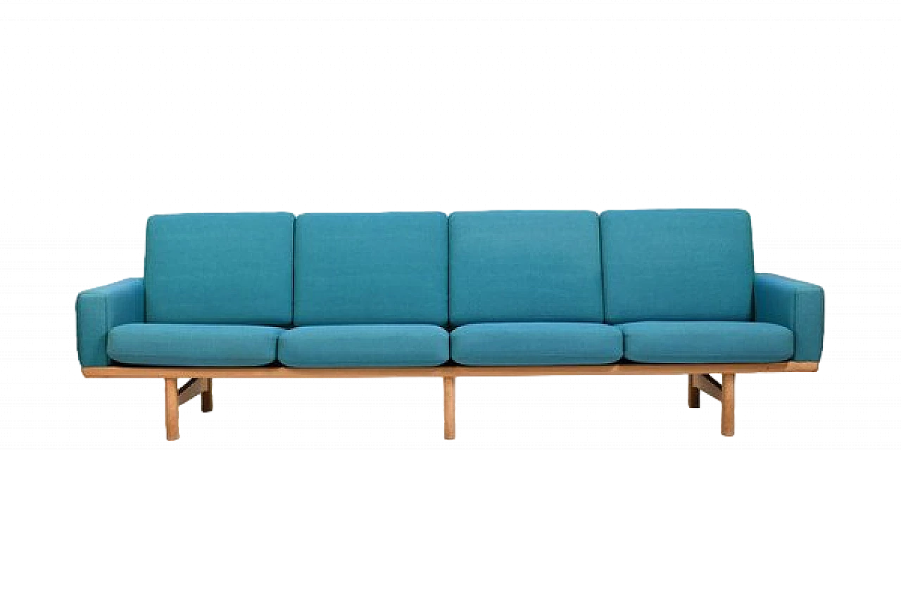 GE-236/4 sofa by Hans J. Wegner for Getama, 1960s 15