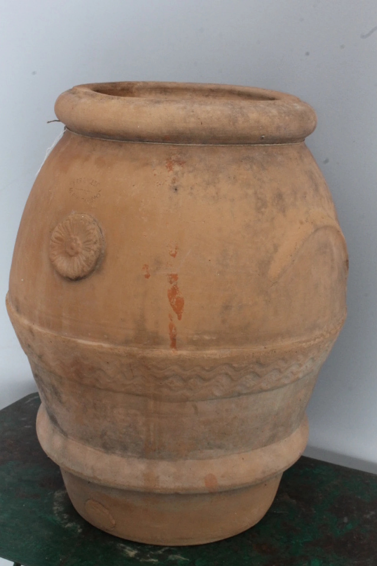 Terracotta Montepulciano vase, late 19th century 8