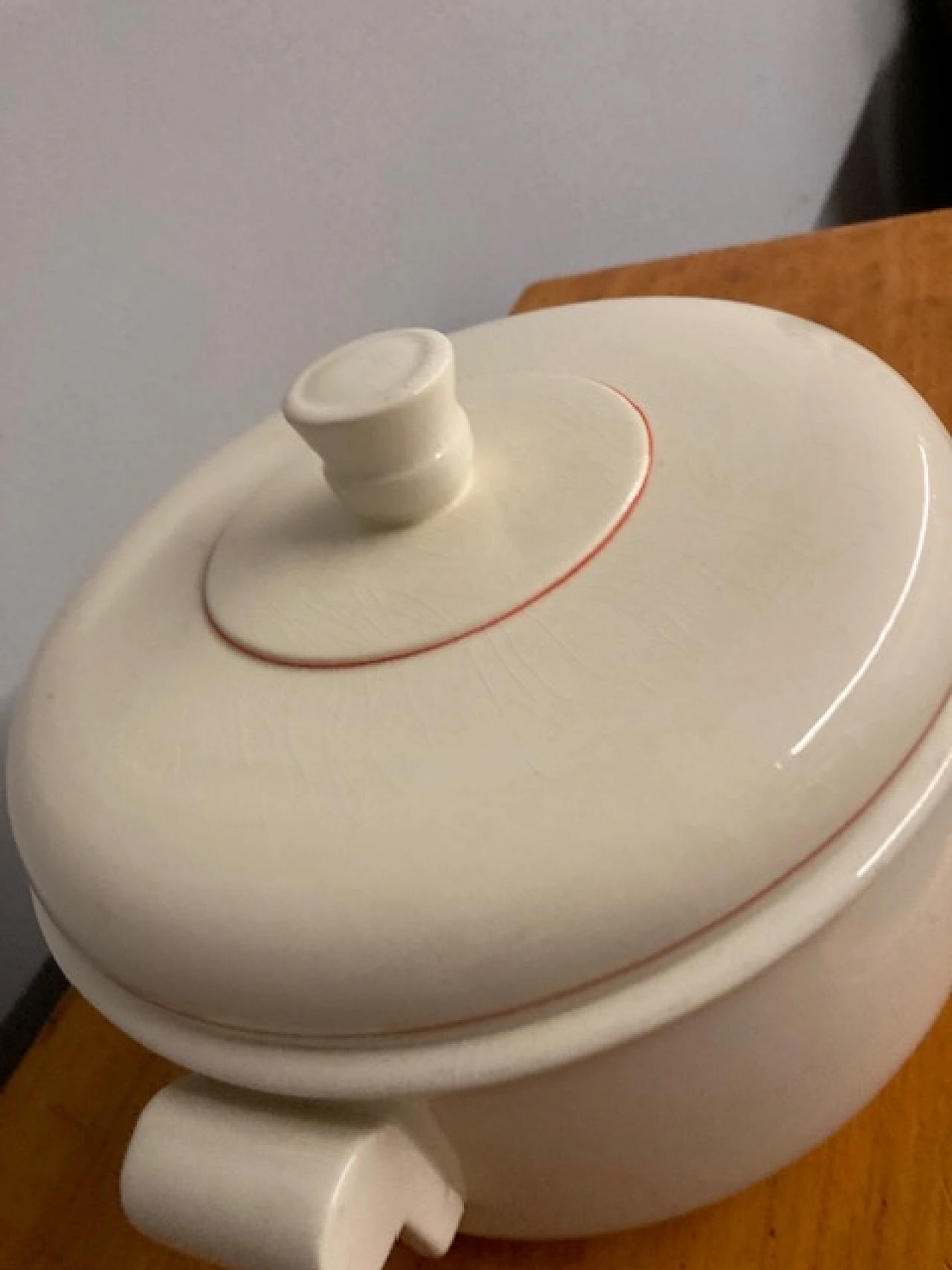 Ceramic tureen bowl by Giò Ponti for Richard Ginori, 1940s 10