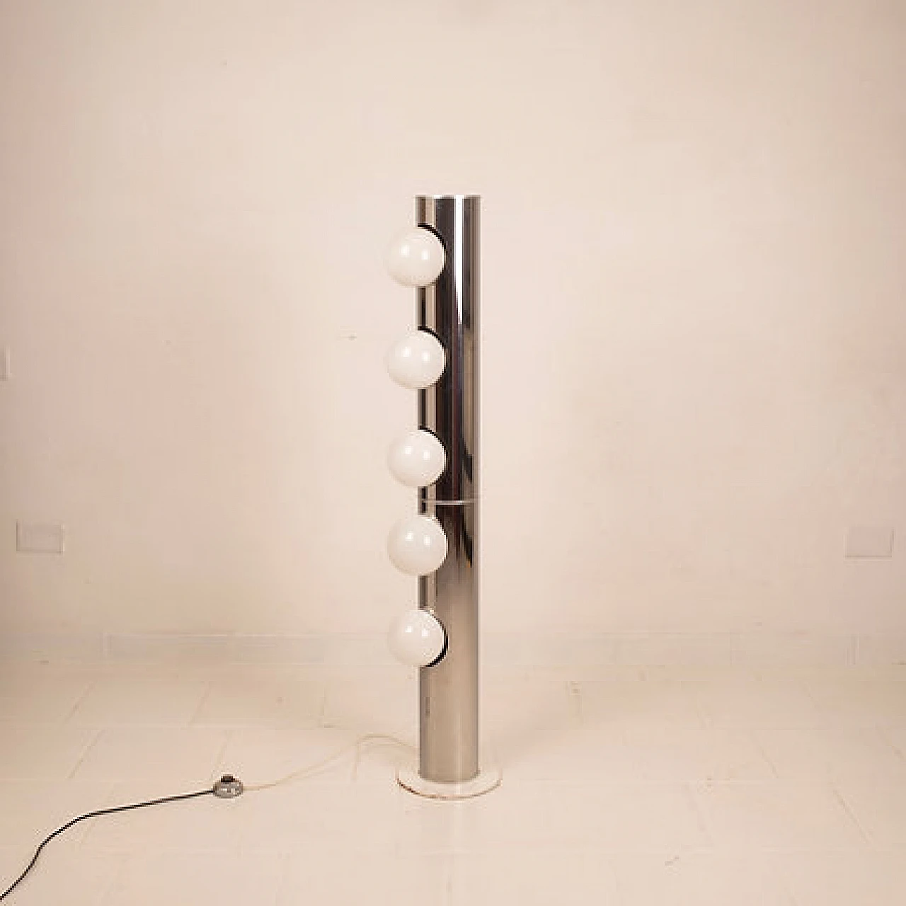 P436 Stalagmite floor lamp by Pat Hoffman for Luci, 1960s 8