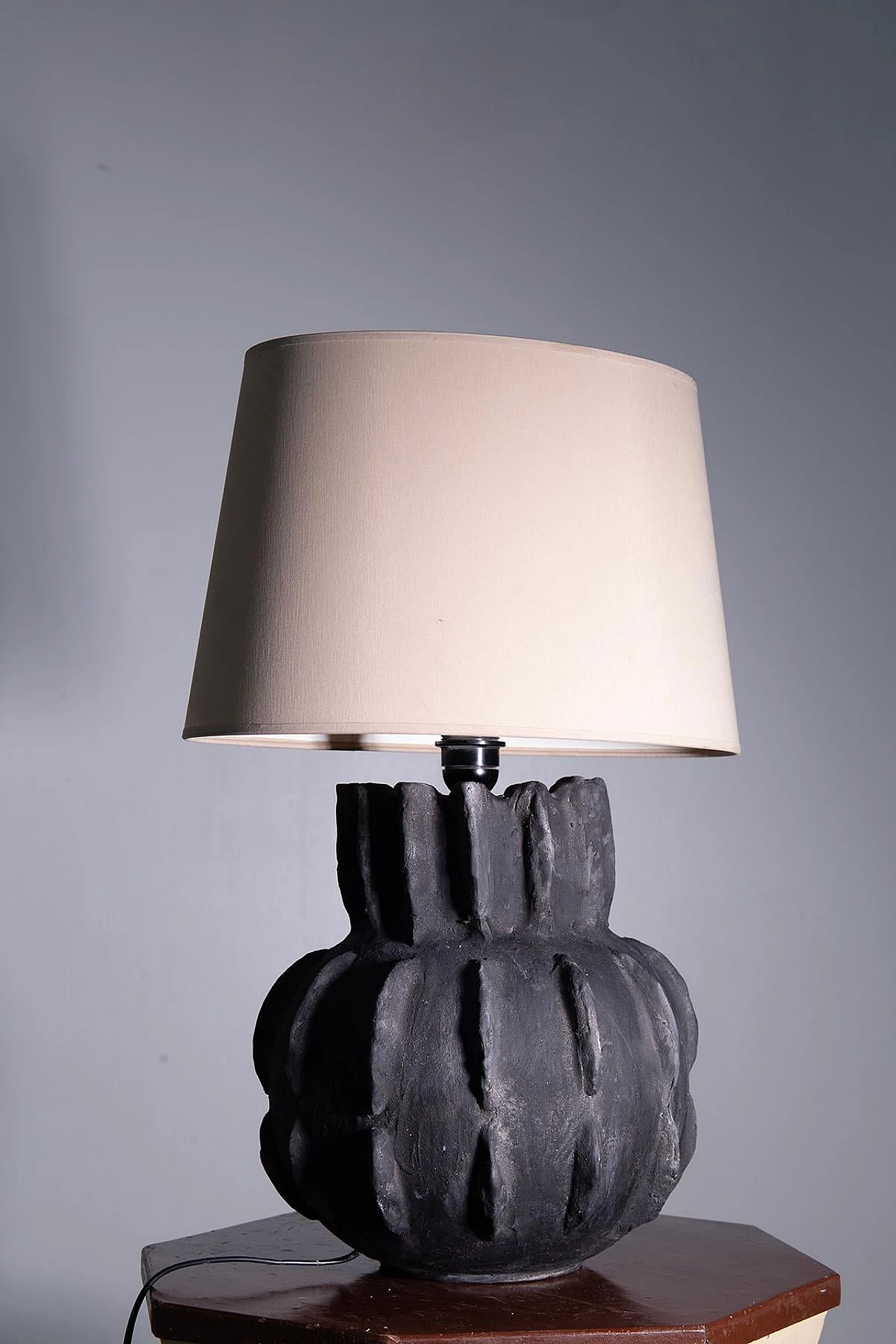 Ceramic table lamp by A. Costa, 2000s 3