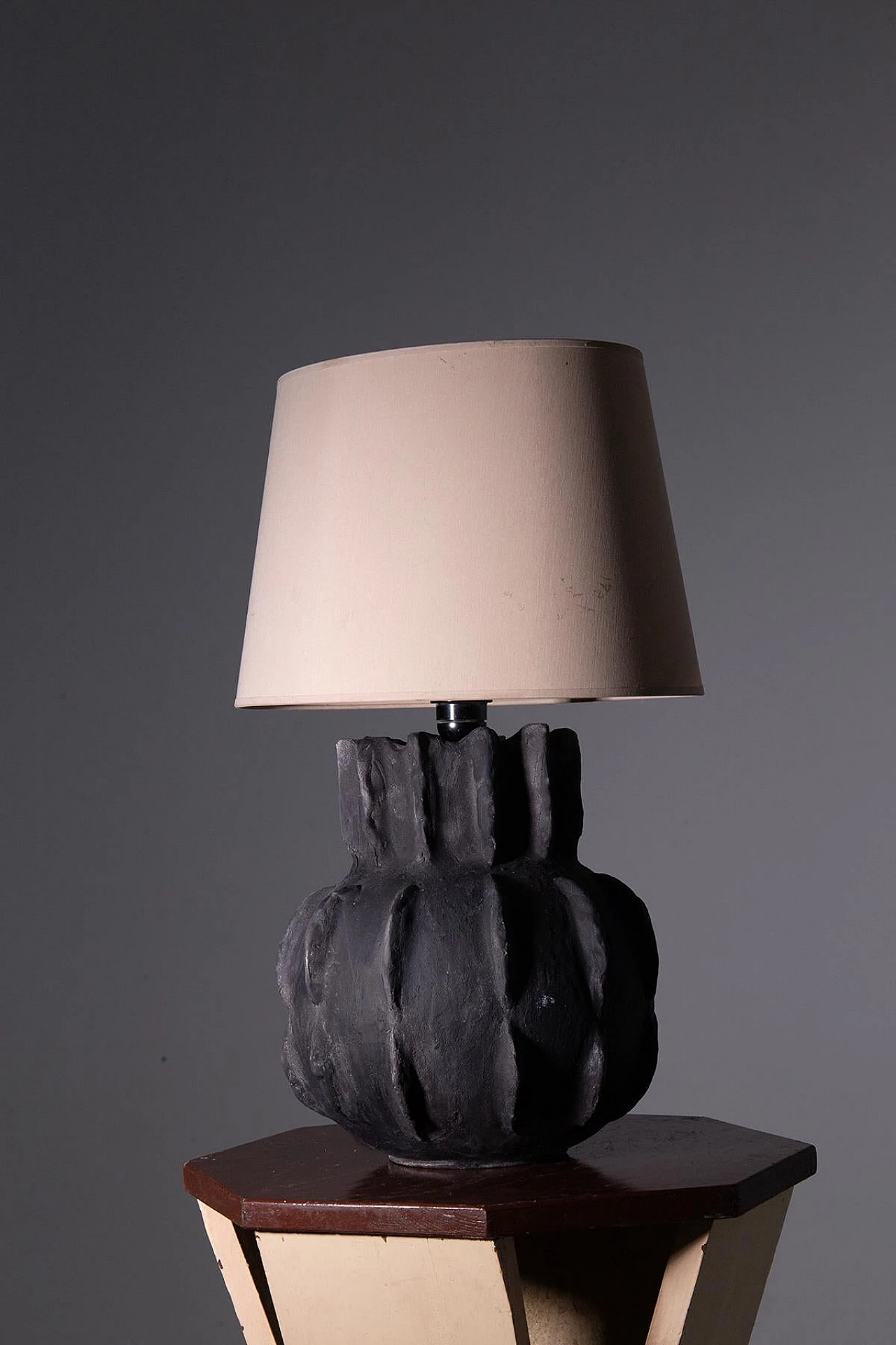 Ceramic table lamp by A. Costa, 2000s 5