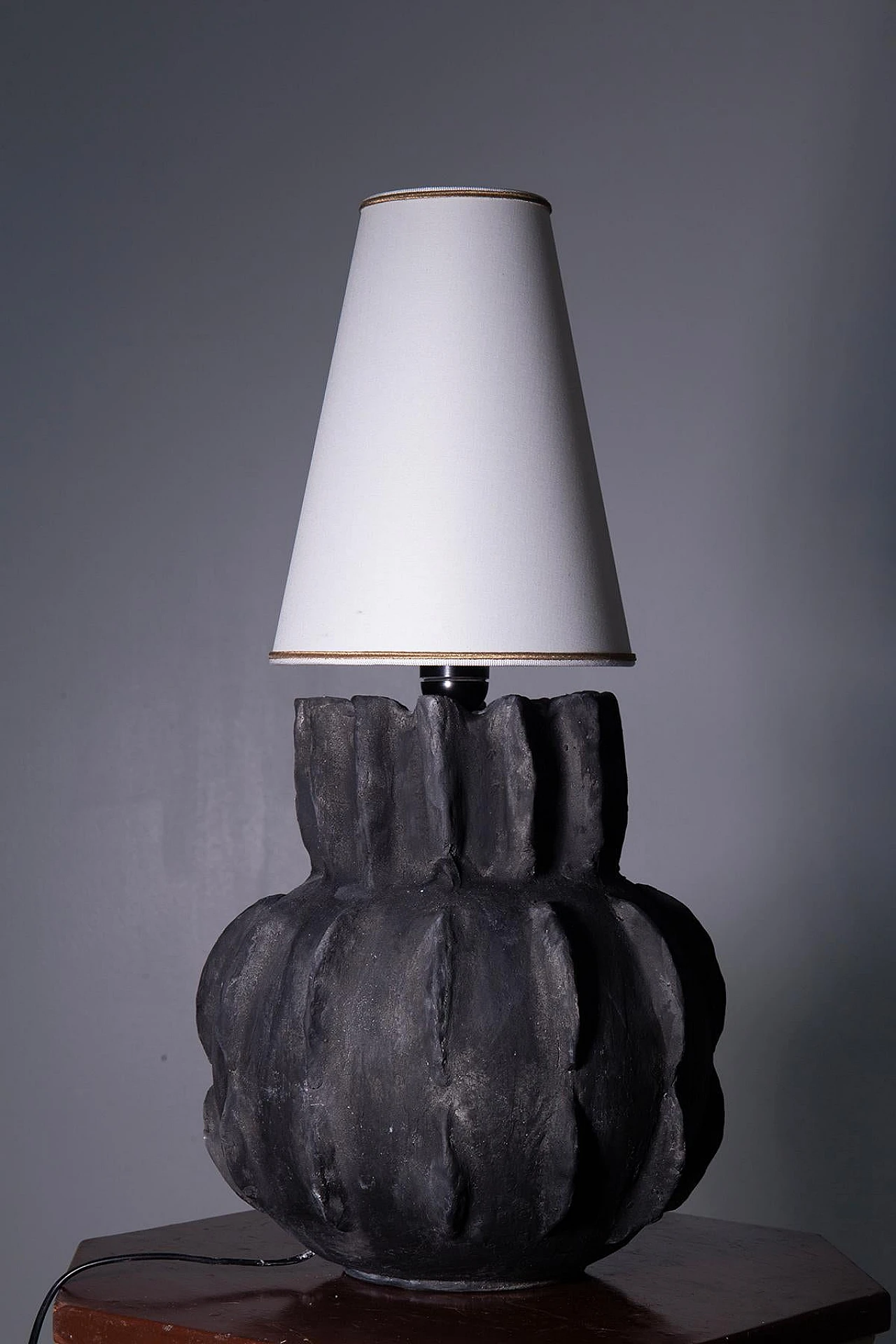 Ceramic table lamp by A. Costa, 2000s 6