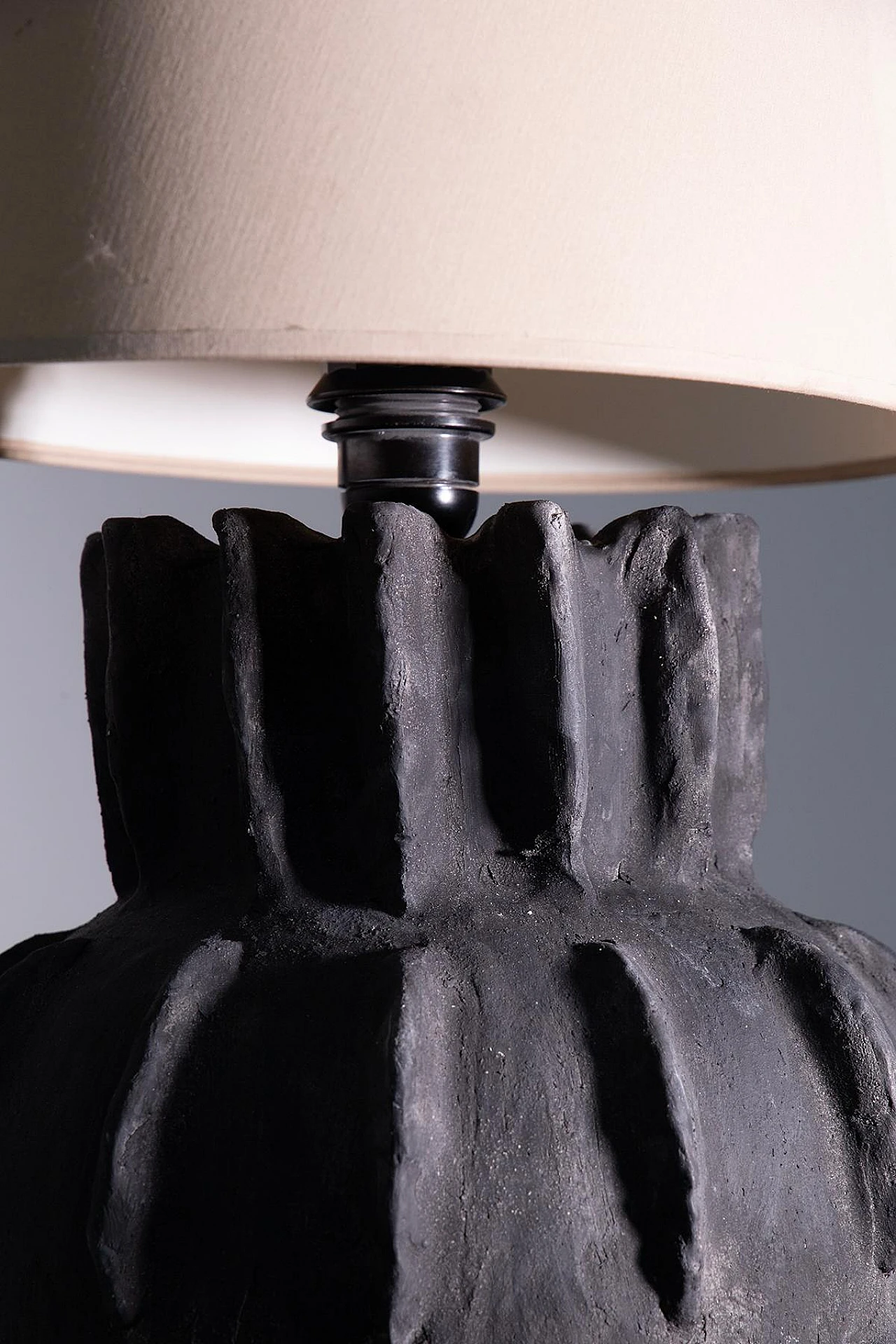 Ceramic table lamp by A. Costa, 2000s 9