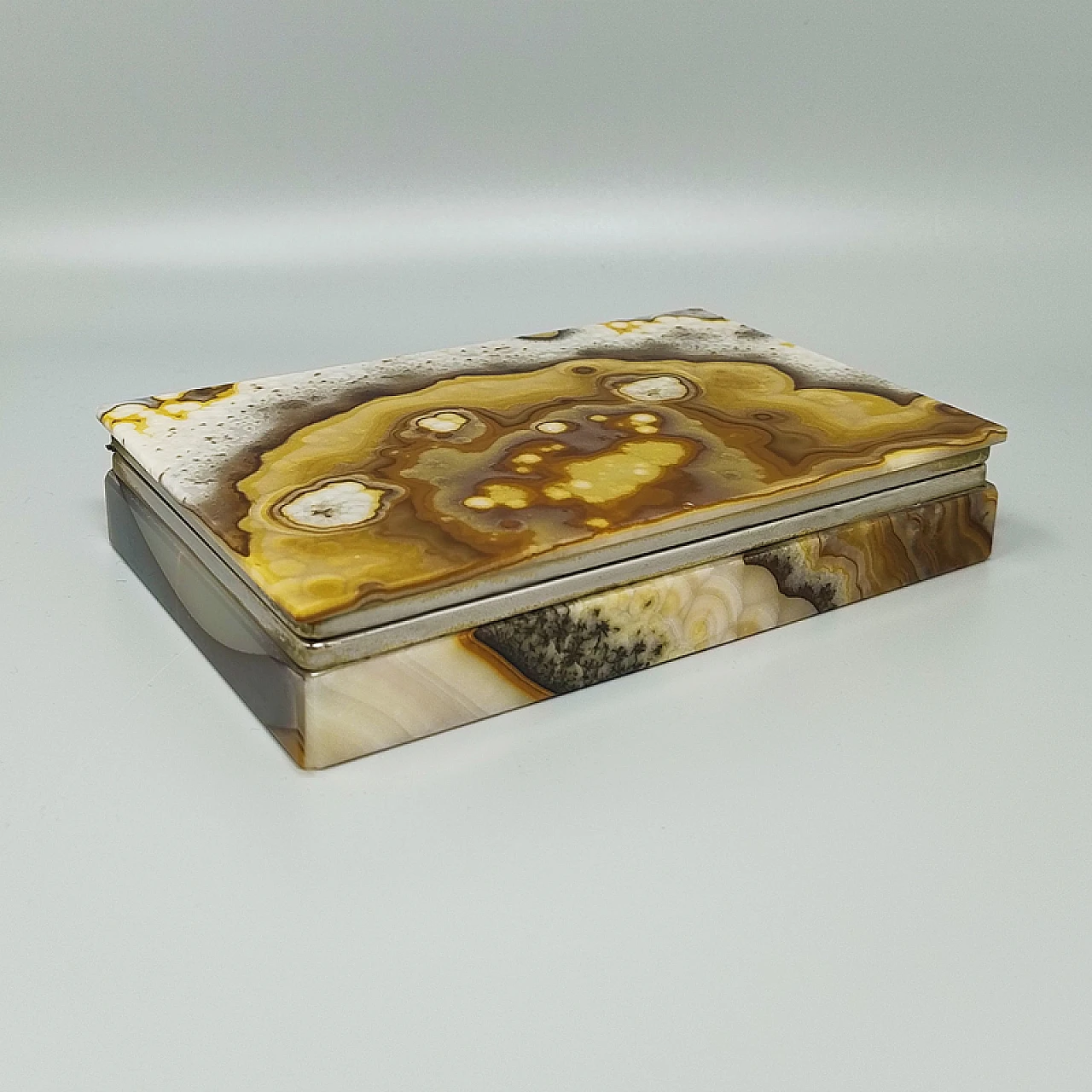 Rectangular box in onyx, 1960s 3