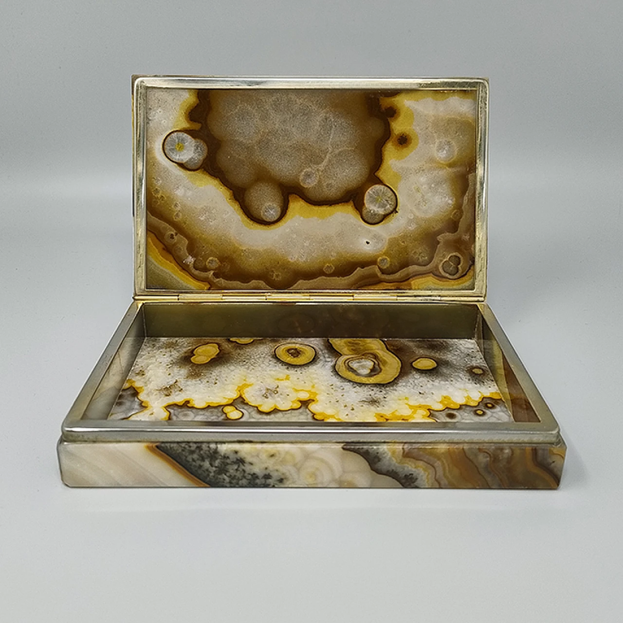 Rectangular box in onyx, 1960s 5