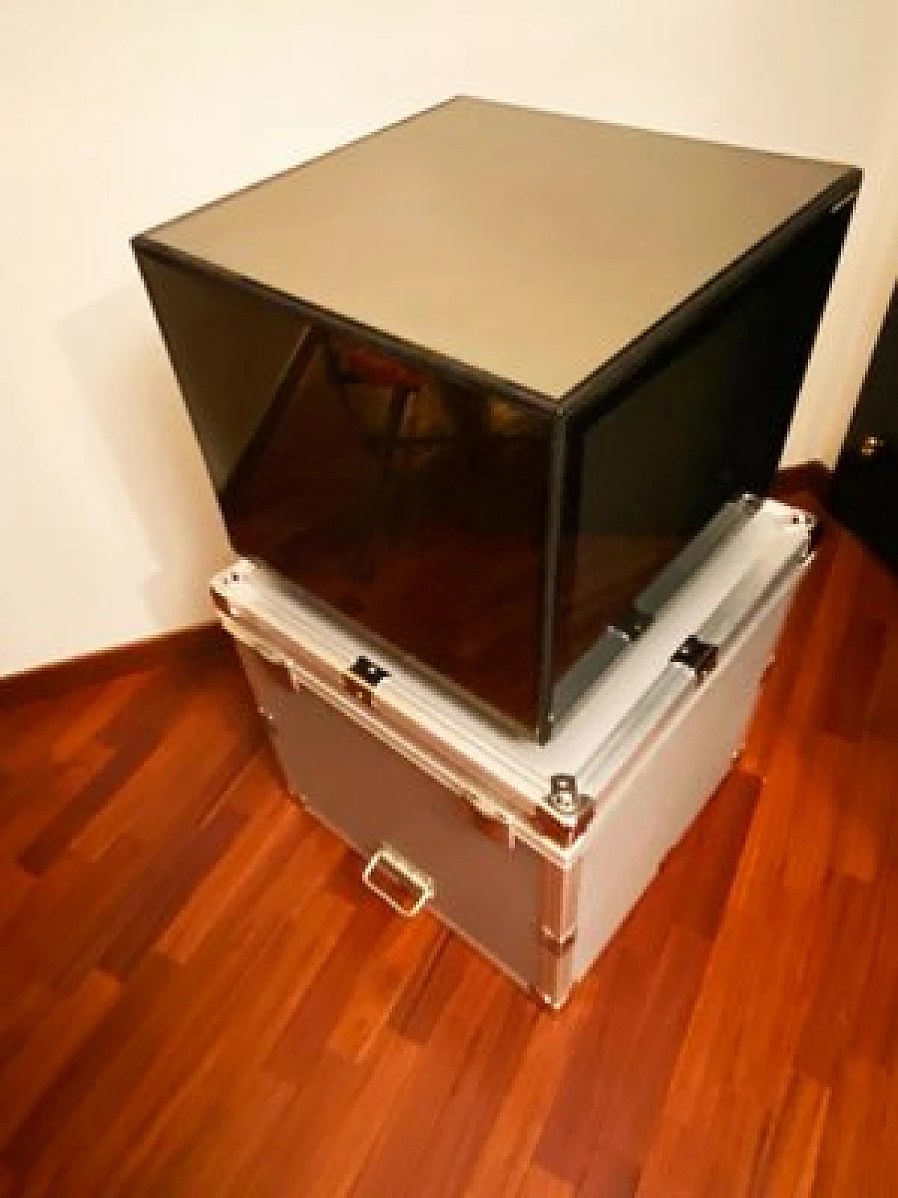 Televisione Cubo Glass 15 di Mario Bellini per Brionvega, 1992 2