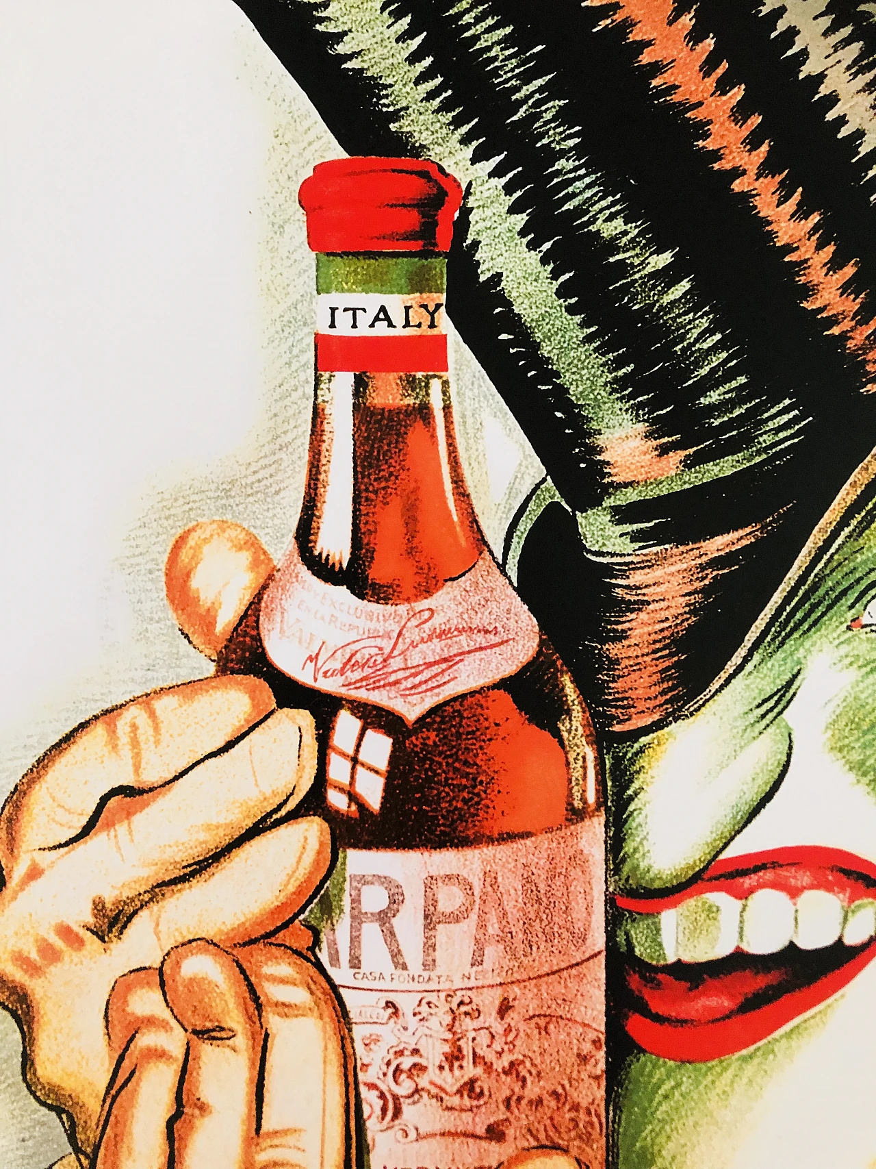 Carpano Vermouth poster by Achille Luciano Mauzan, 1972 15