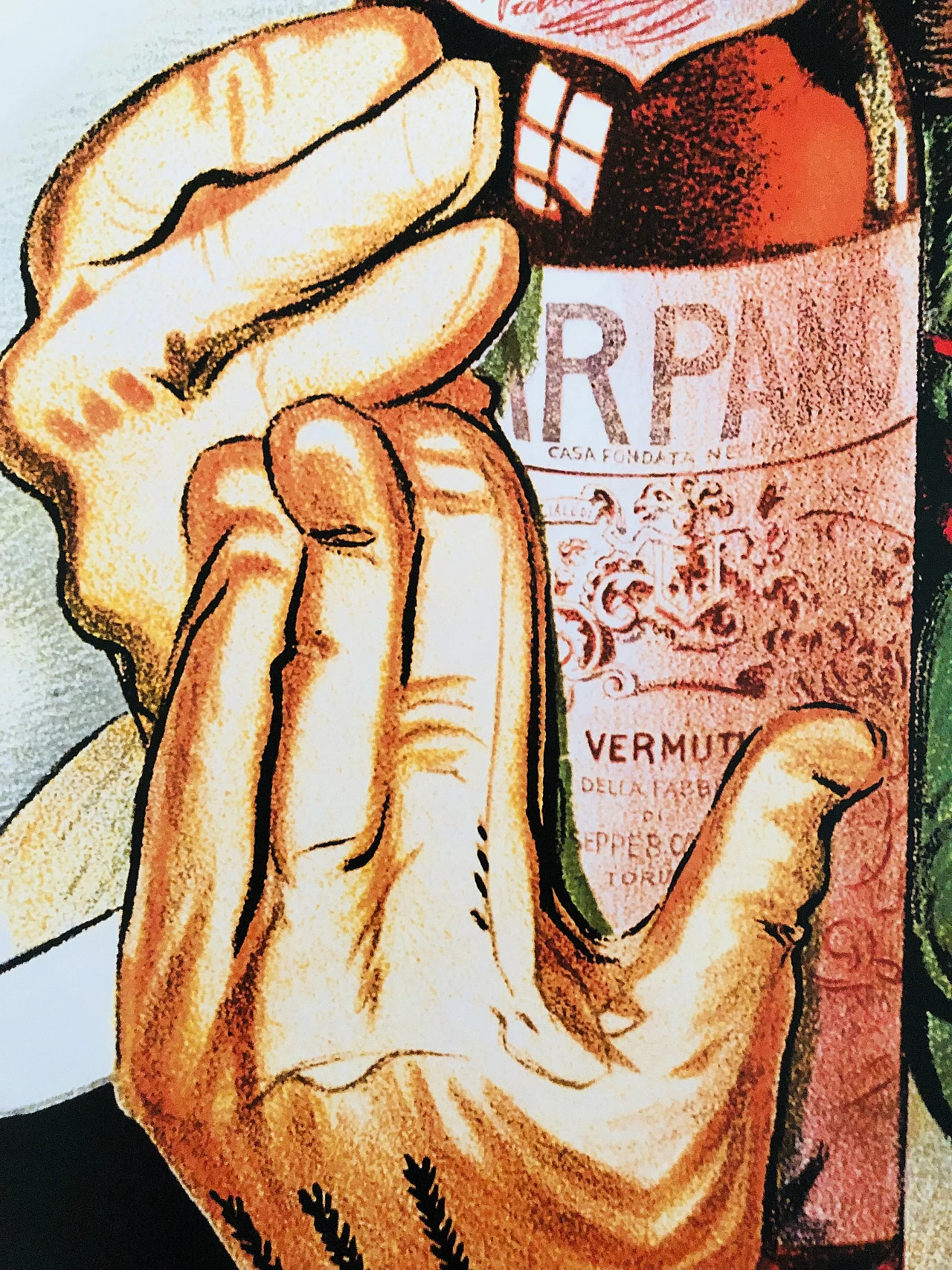 Carpano Vermouth poster by Achille Luciano Mauzan, 1972 16