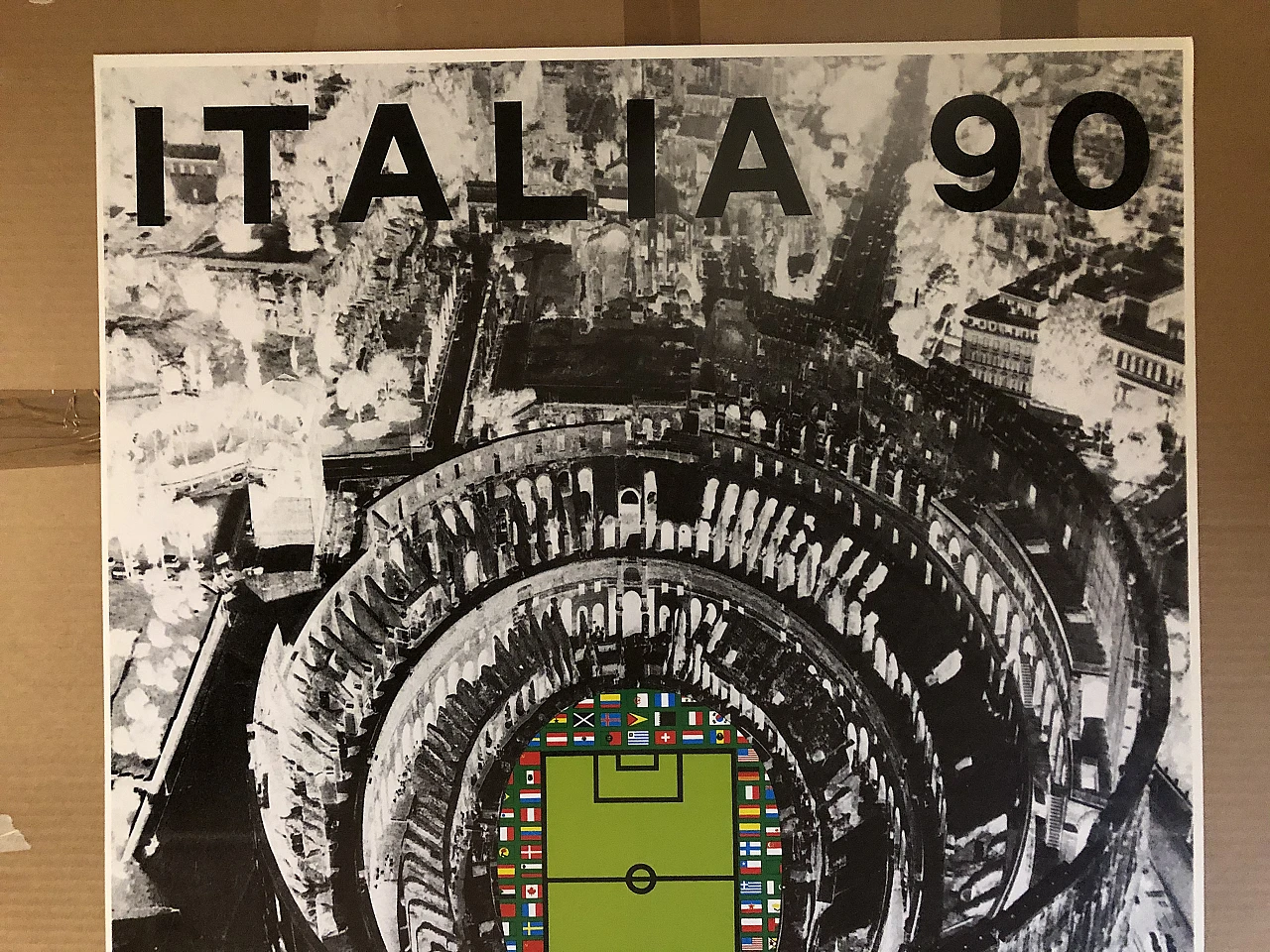 Poster Italia 90 di Alberto Burri, 1990 5