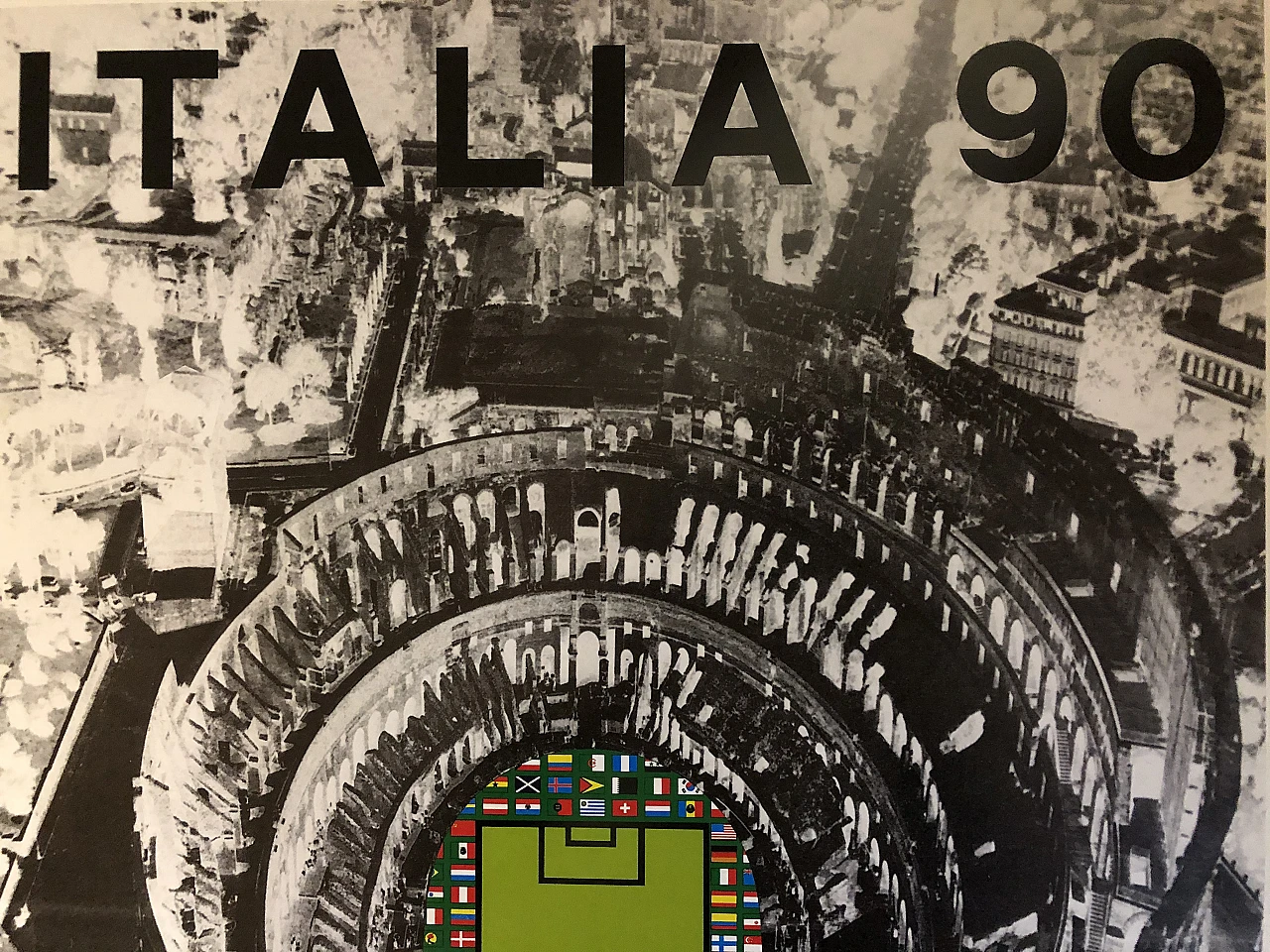 Poster Italia 90 di Alberto Burri, 1990 9