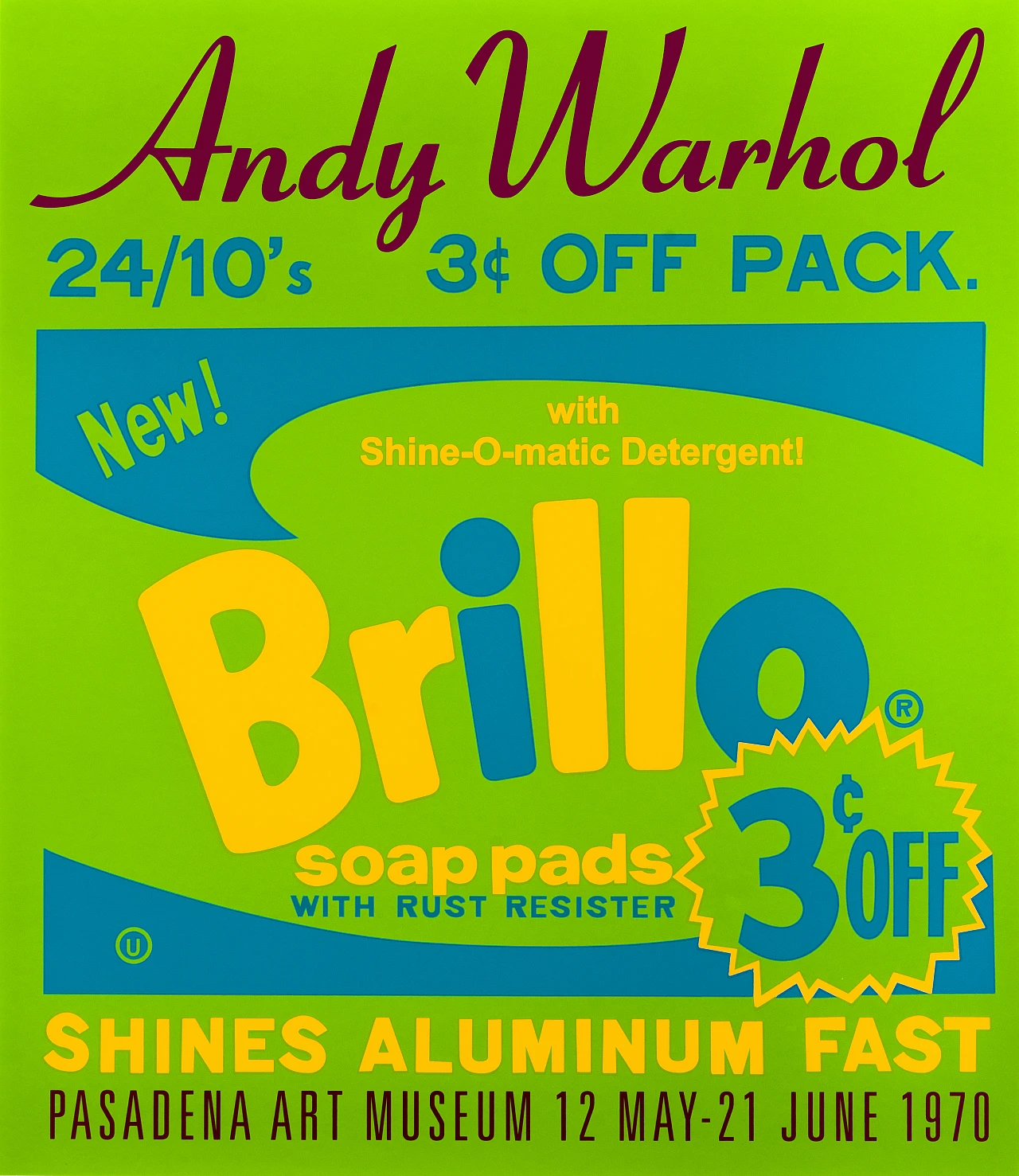 Da Andy Warhol, Brillo Soap Pads, stampa serigrafica, anni '90 1